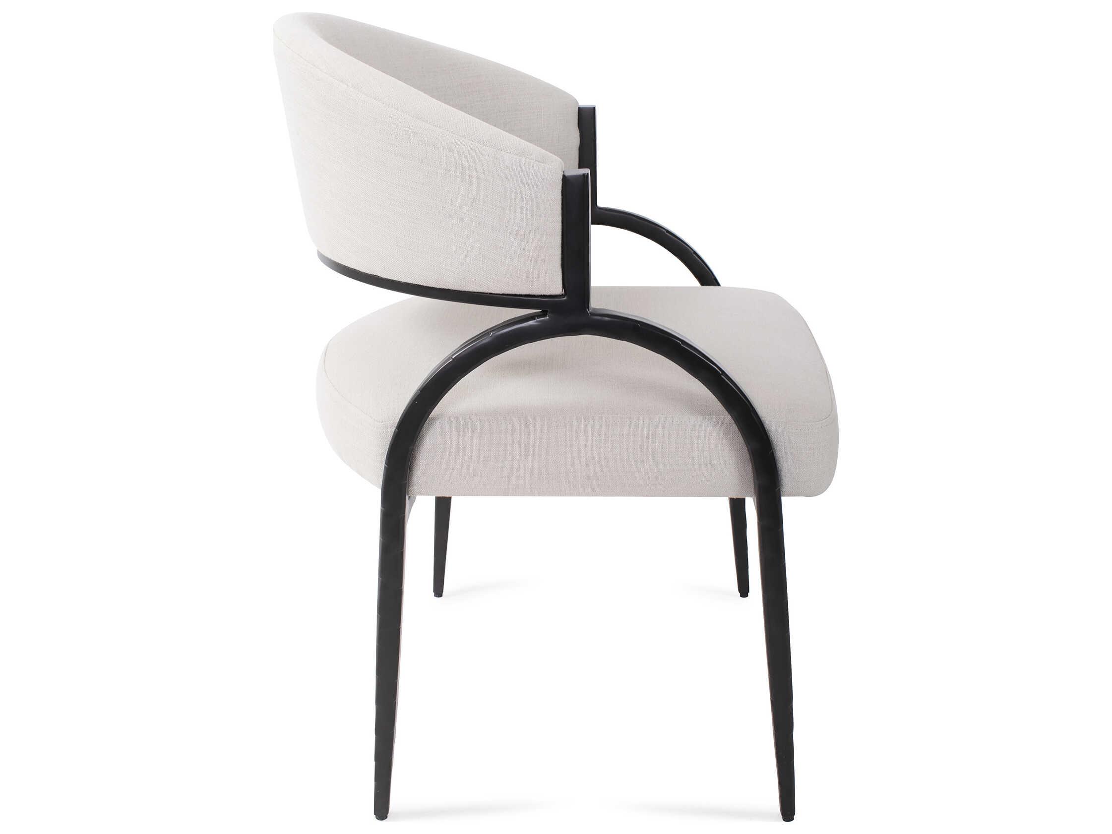 Howard Elliott Dewitt Gray Fabric Accent Chair