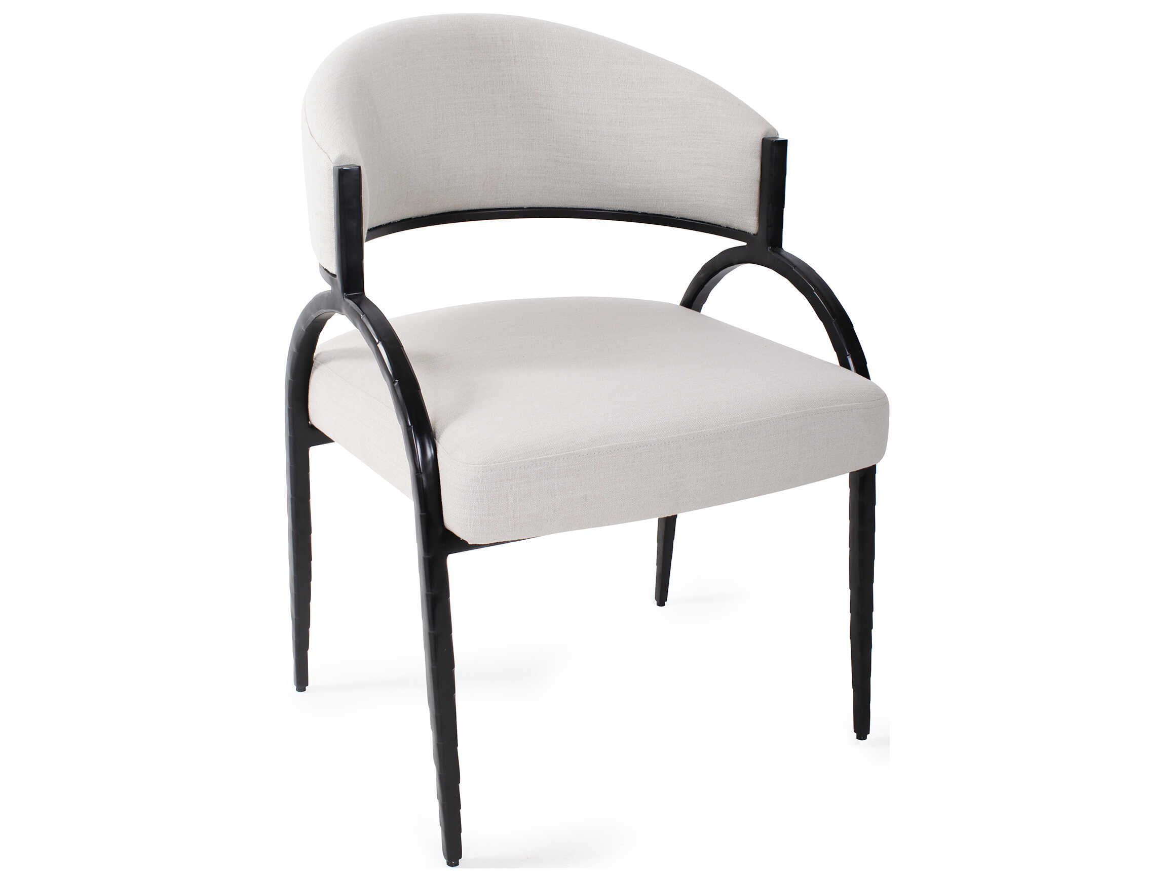 Howard Elliott Dewitt Gray Fabric Accent Chair