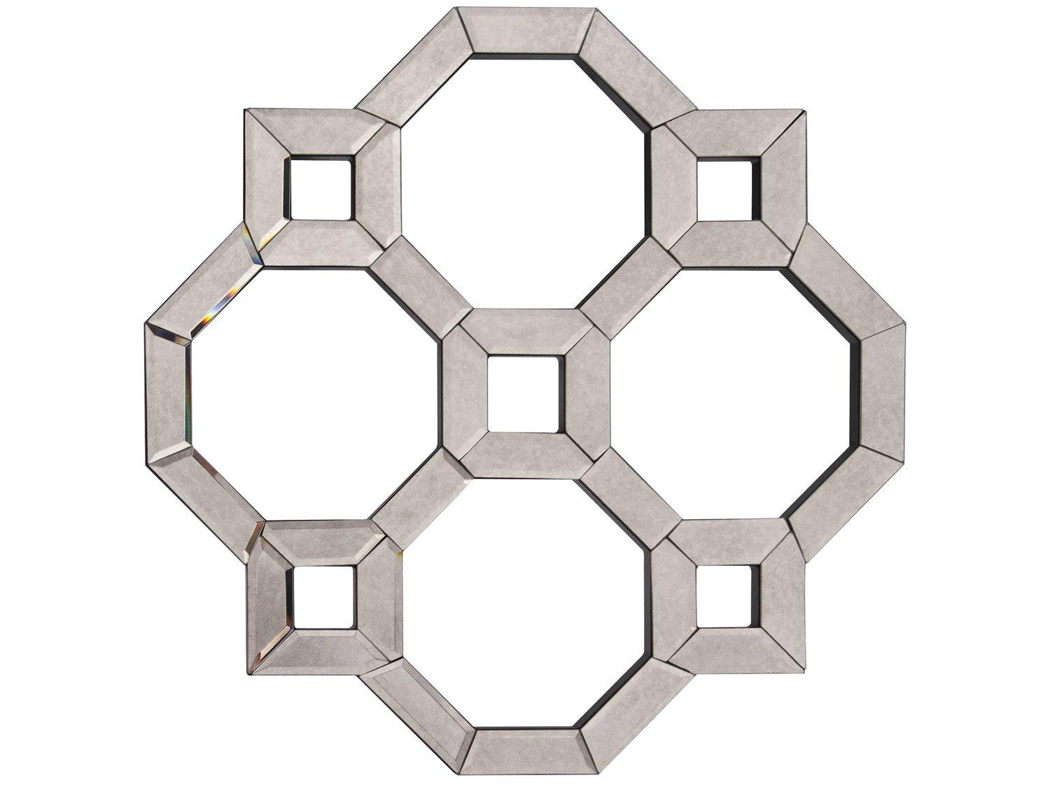 Howard Elliott Antoni Antique Gray Wall Mirror