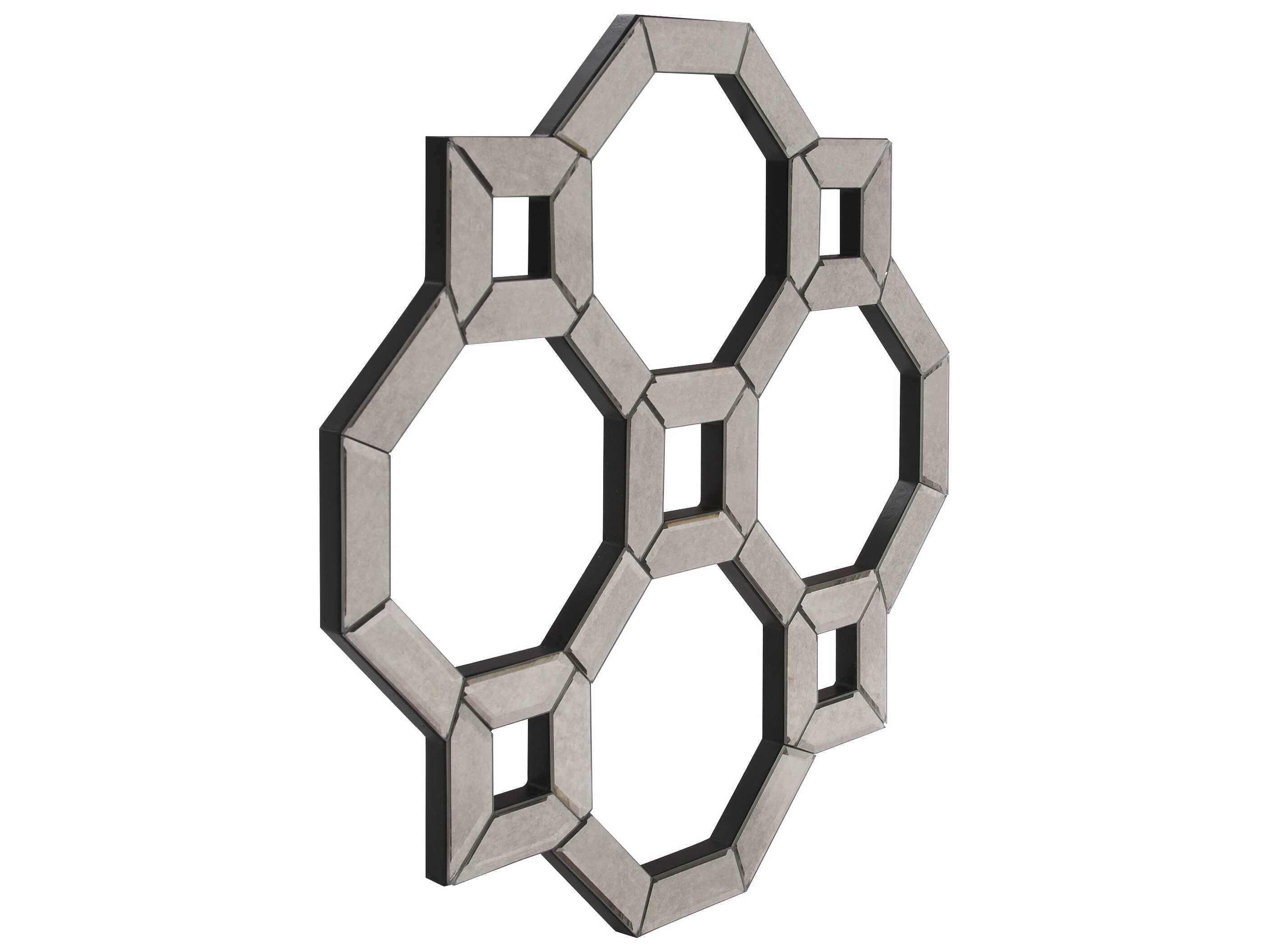 Howard Elliott Antoni Antique Gray Wall Mirror