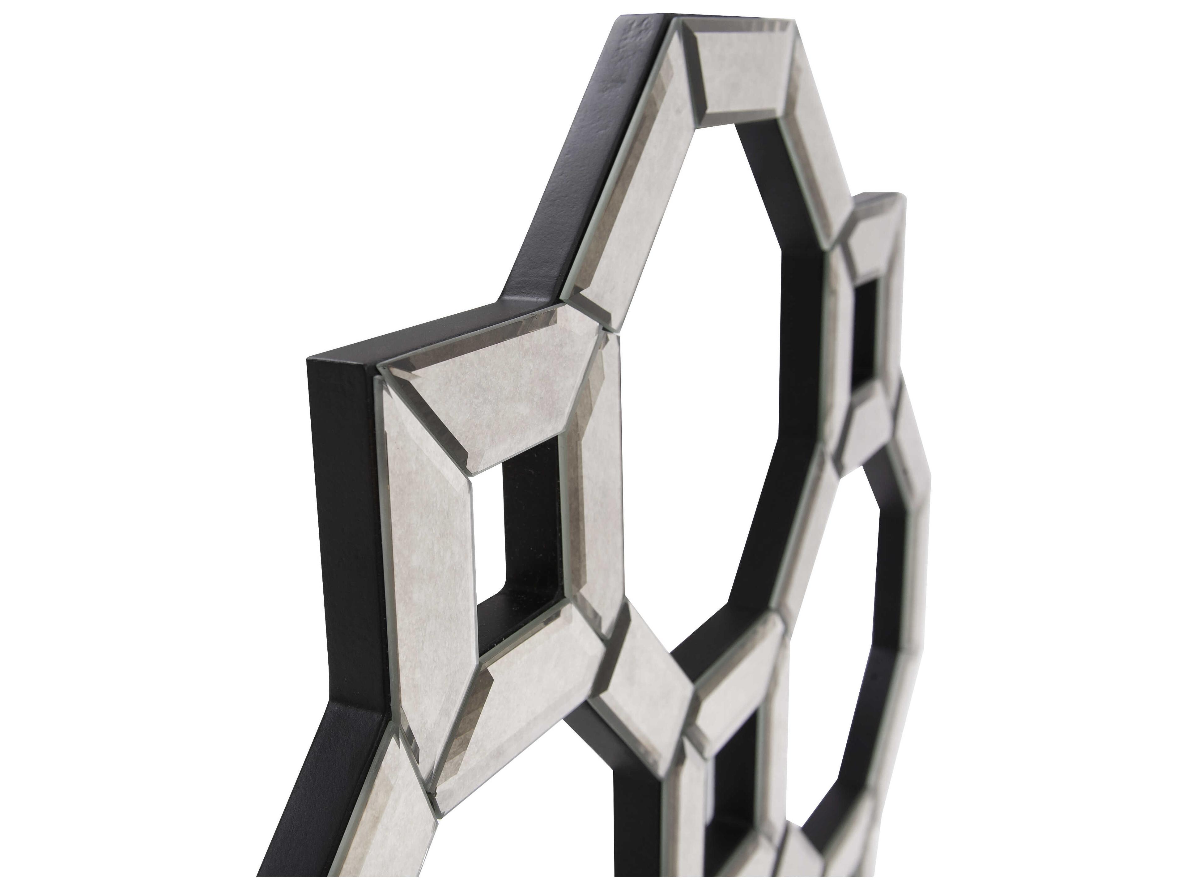 Howard Elliott Antoni Antique Gray Wall Mirror