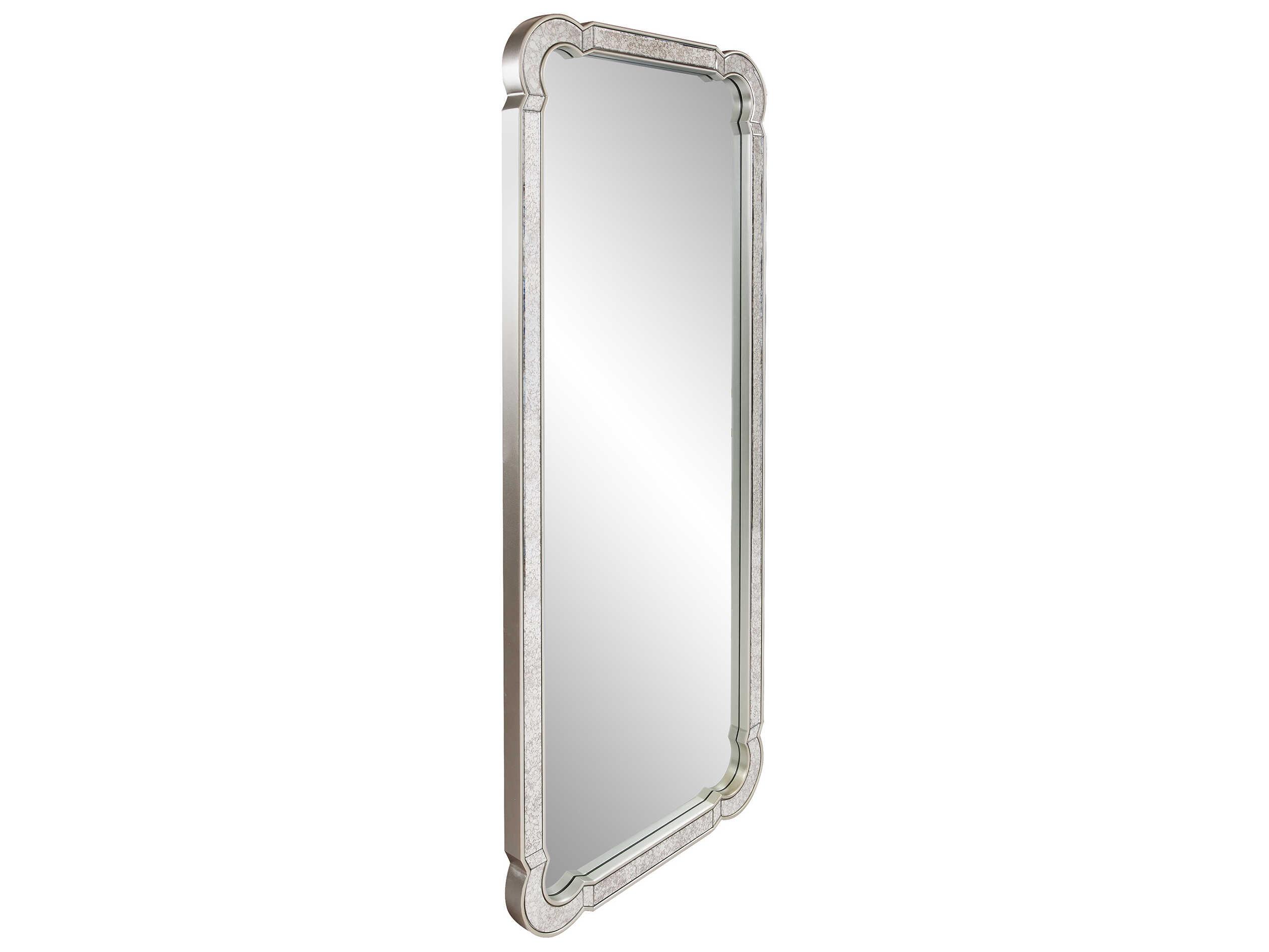 Howard Elliott Artemis Champagne Rectangular Wall Mirror