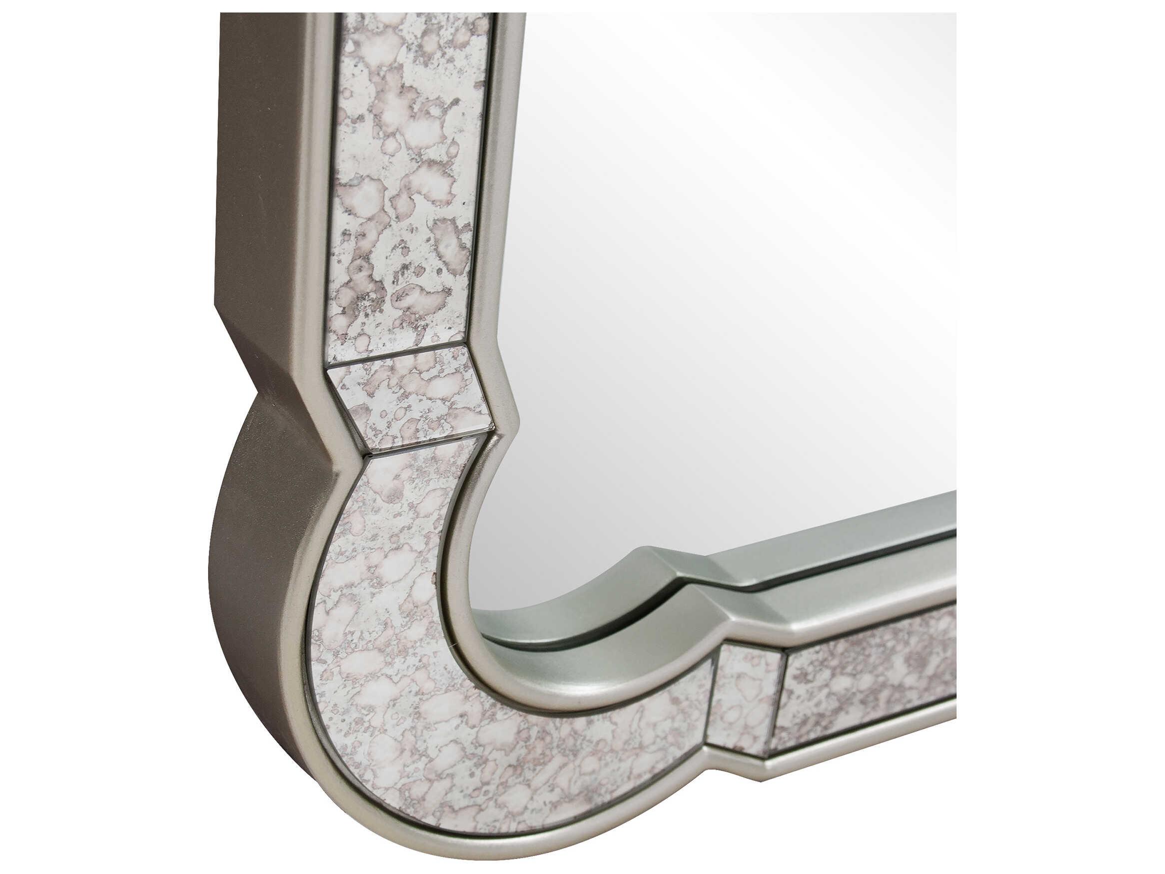 Howard Elliott Artemis Champagne Rectangular Wall Mirror