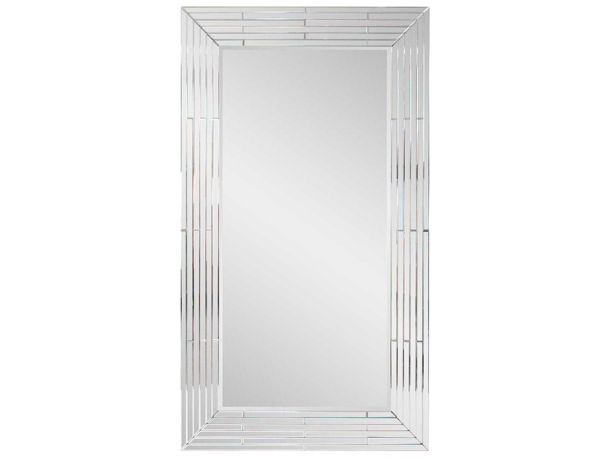Howard Elliott Lenox Champagne Rectangular Wall Mirror
