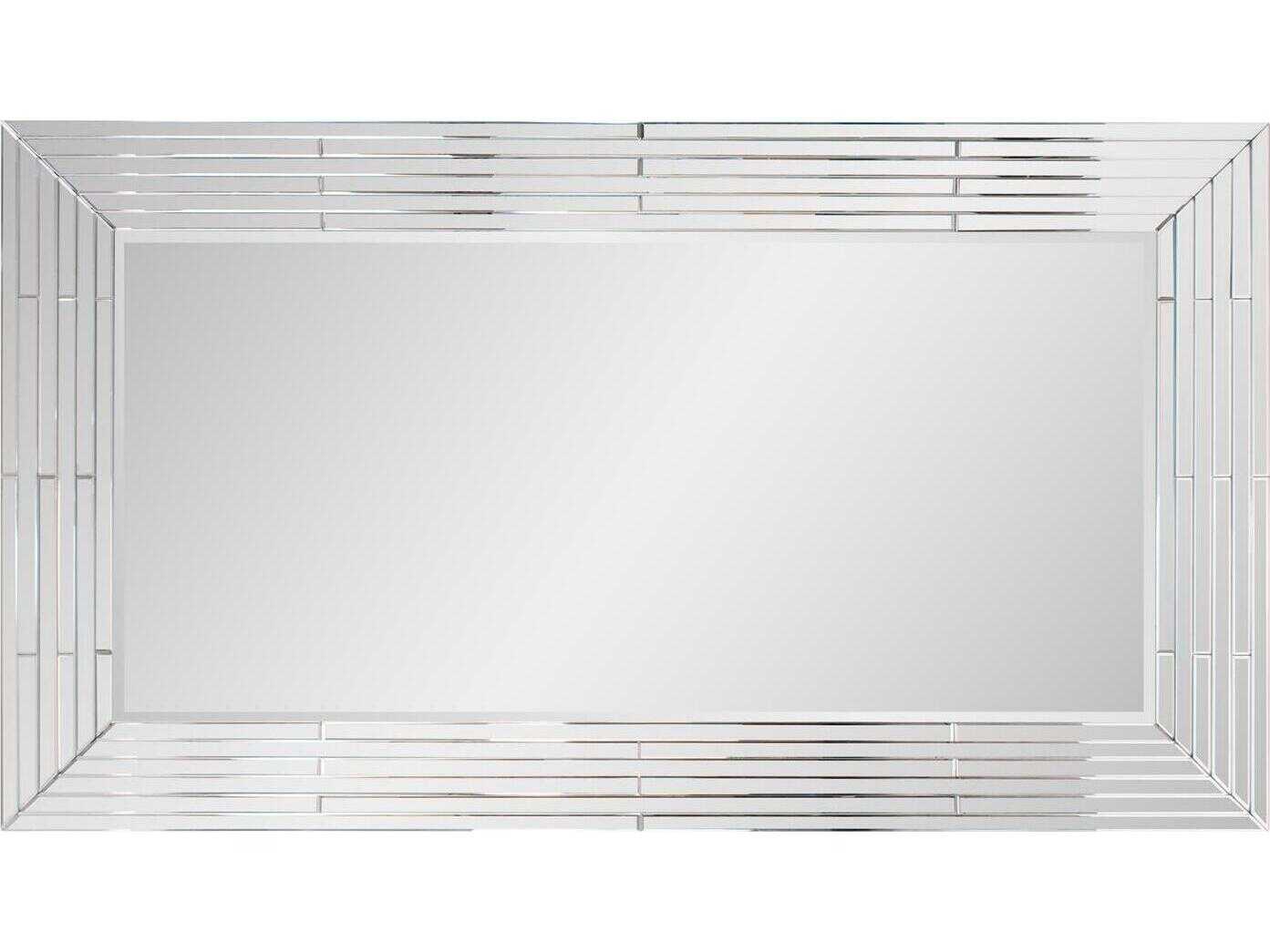 Howard Elliott Lenox Champagne Rectangular Wall Mirror
