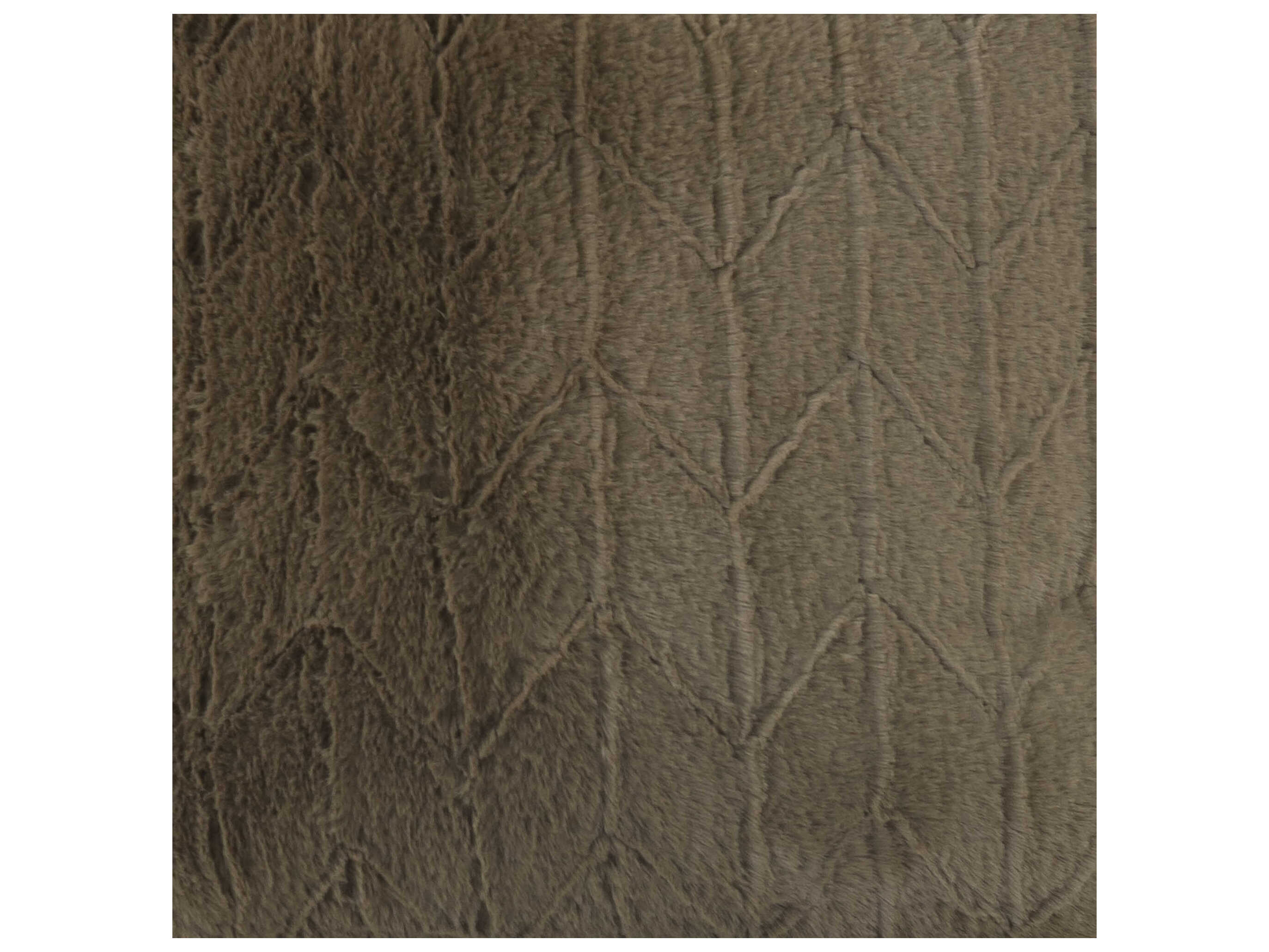 Howard Elliott Faux Fur Angora Moss 24" x 24" Pillow