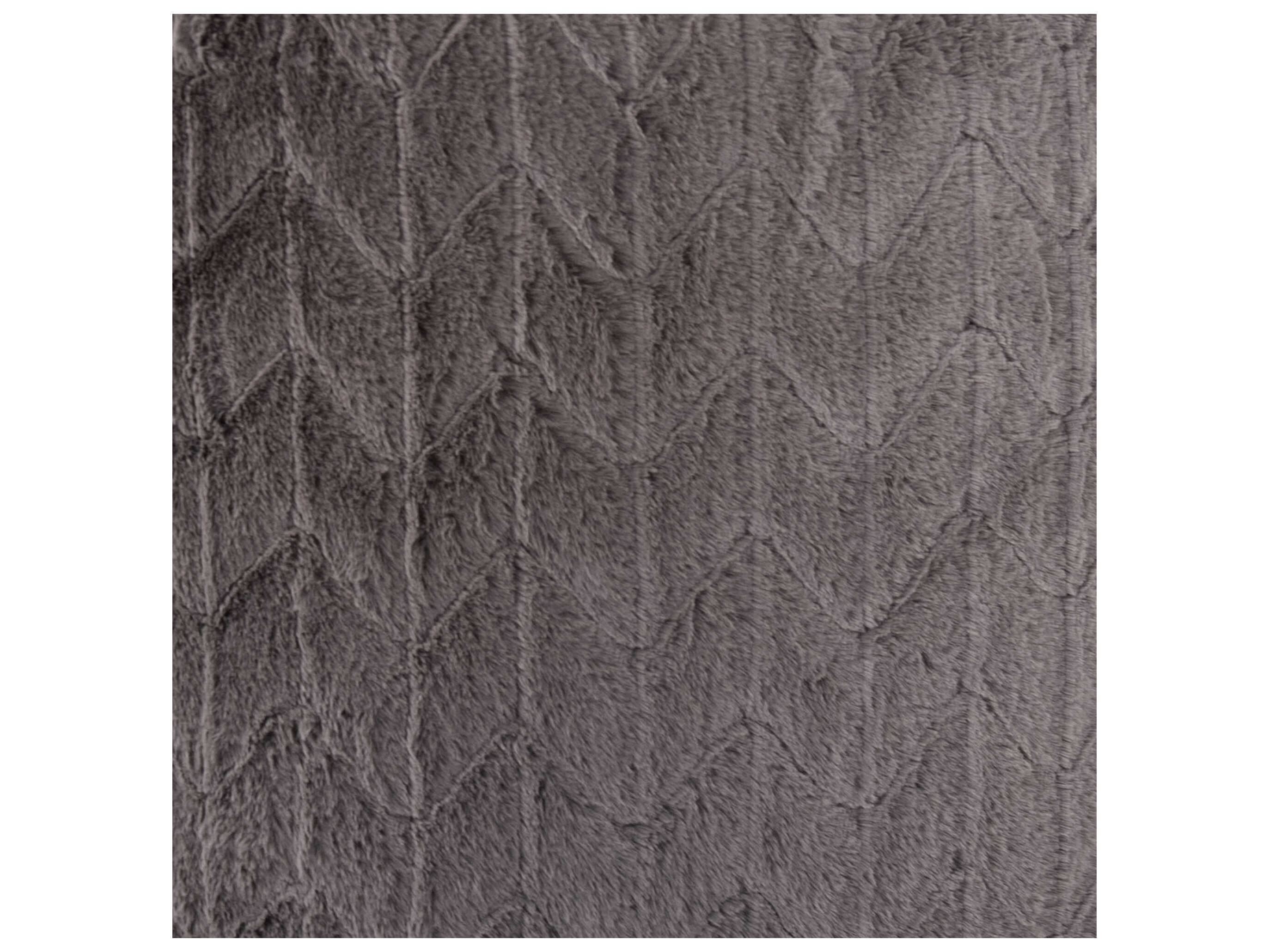 Howard Elliott Faux Fur Angora Stone 24" x 24" Pillow