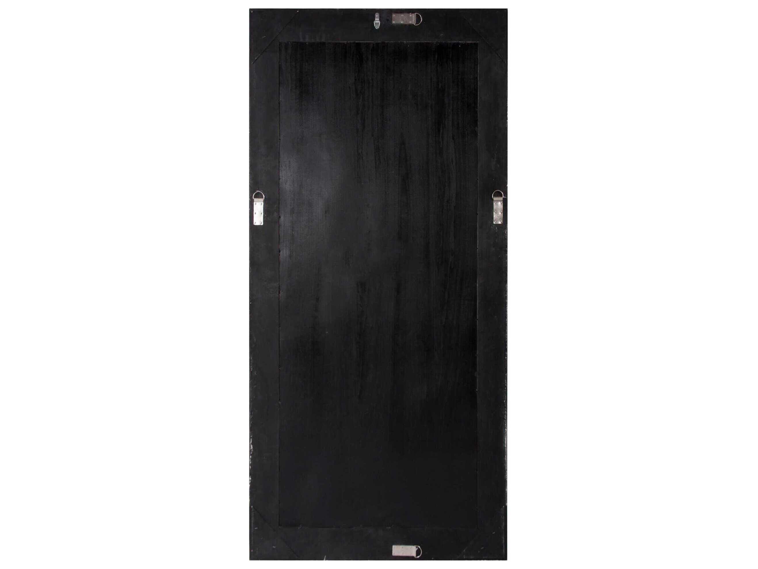 Howard Elliott Pamela French Brown Rectangular Wall Mirror