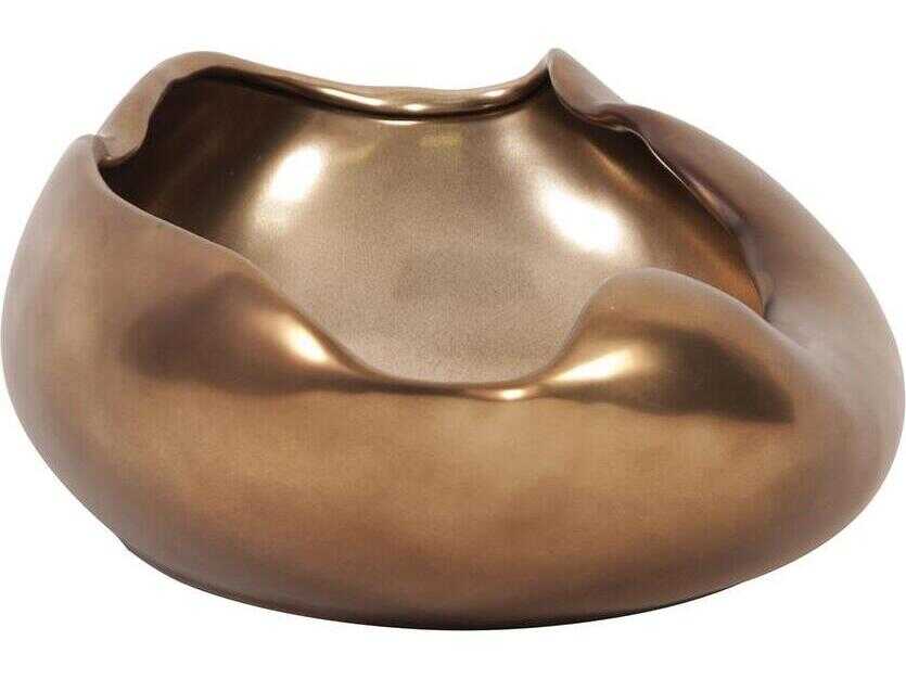 Howard Elliott Abstract Bronze Decorative Bowl