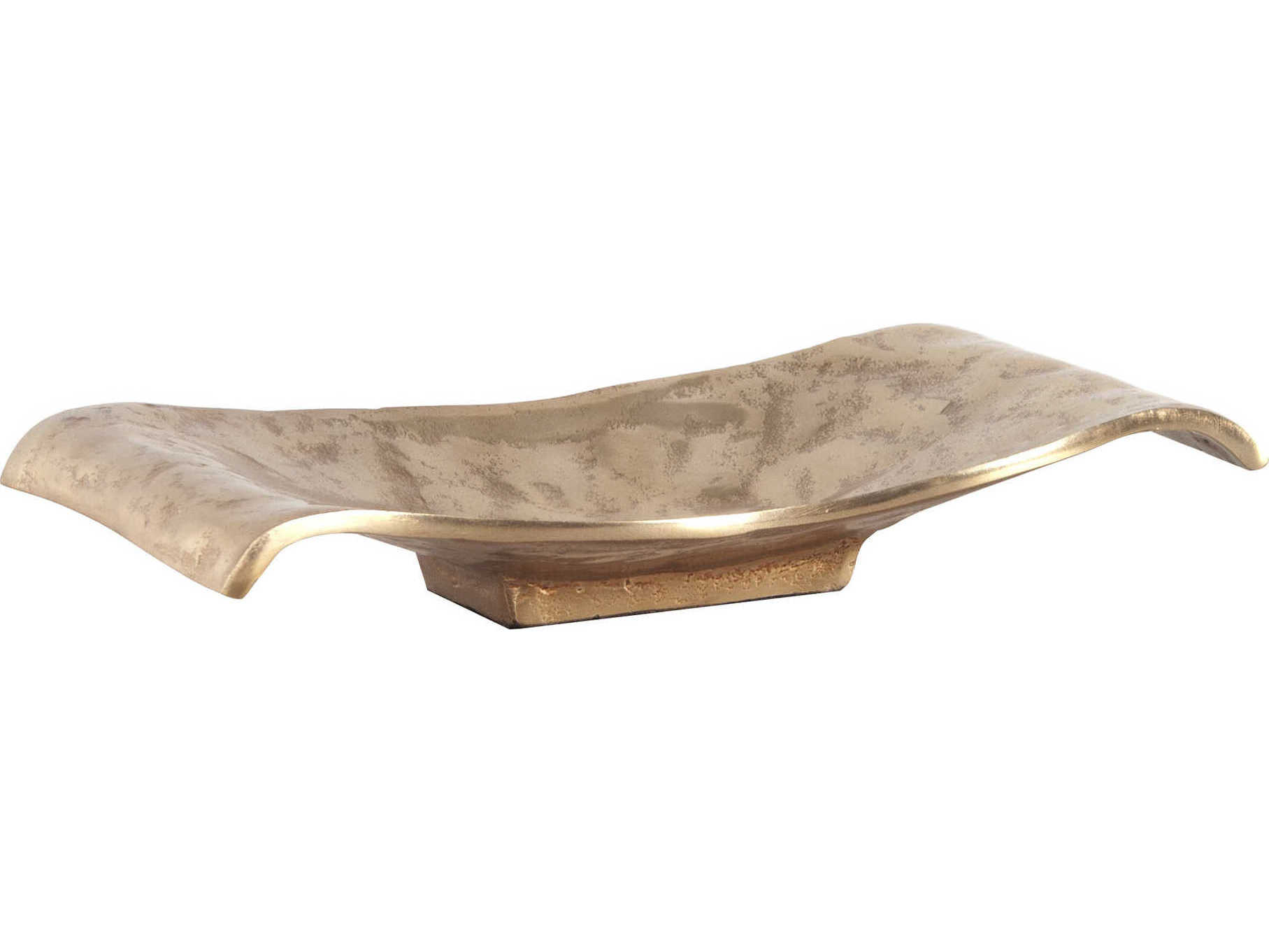 Howard Elliott Gold Scrolled Decorative Plate