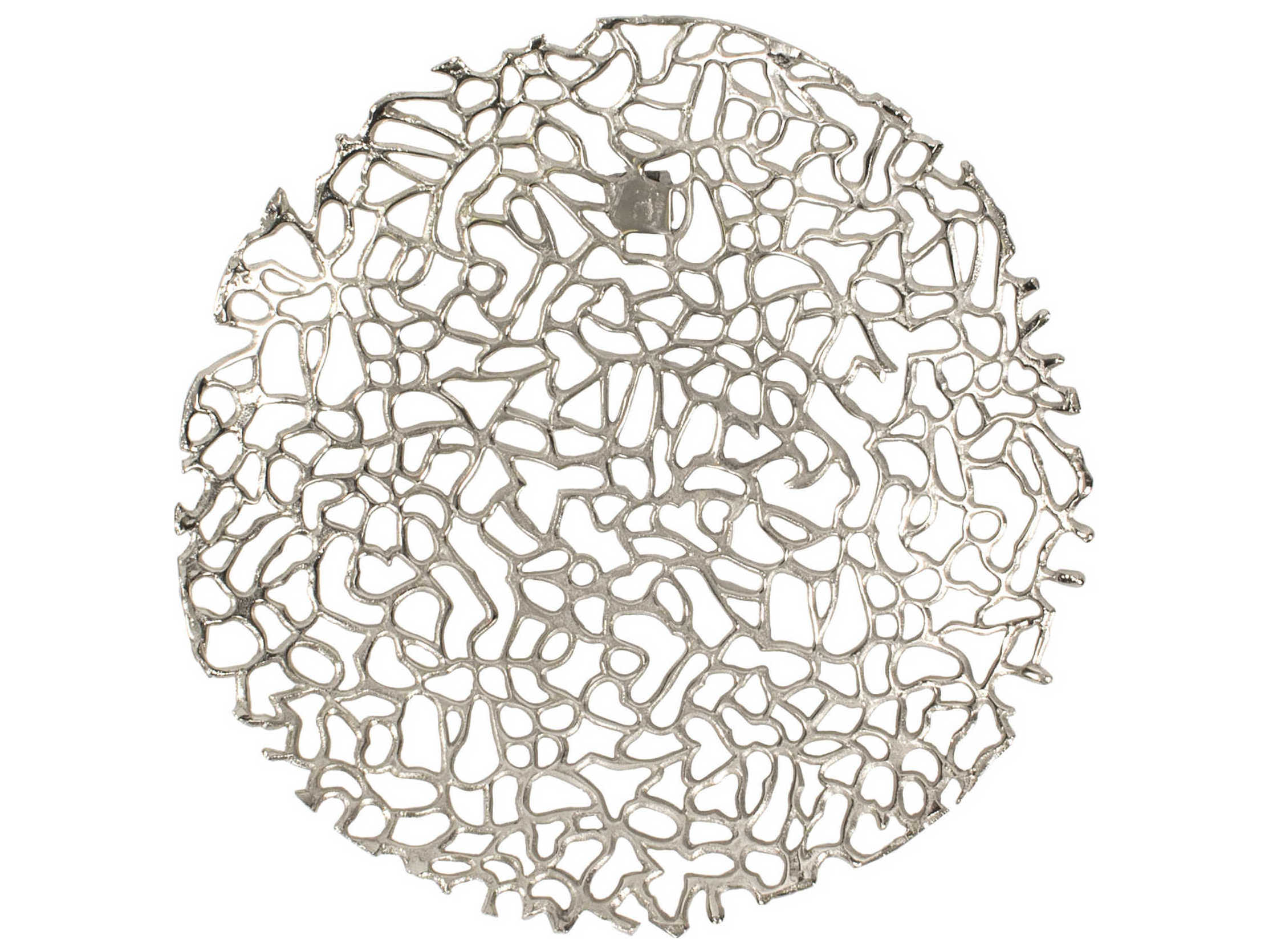 Howard Elliott Open Work Silver Metal Wall Art