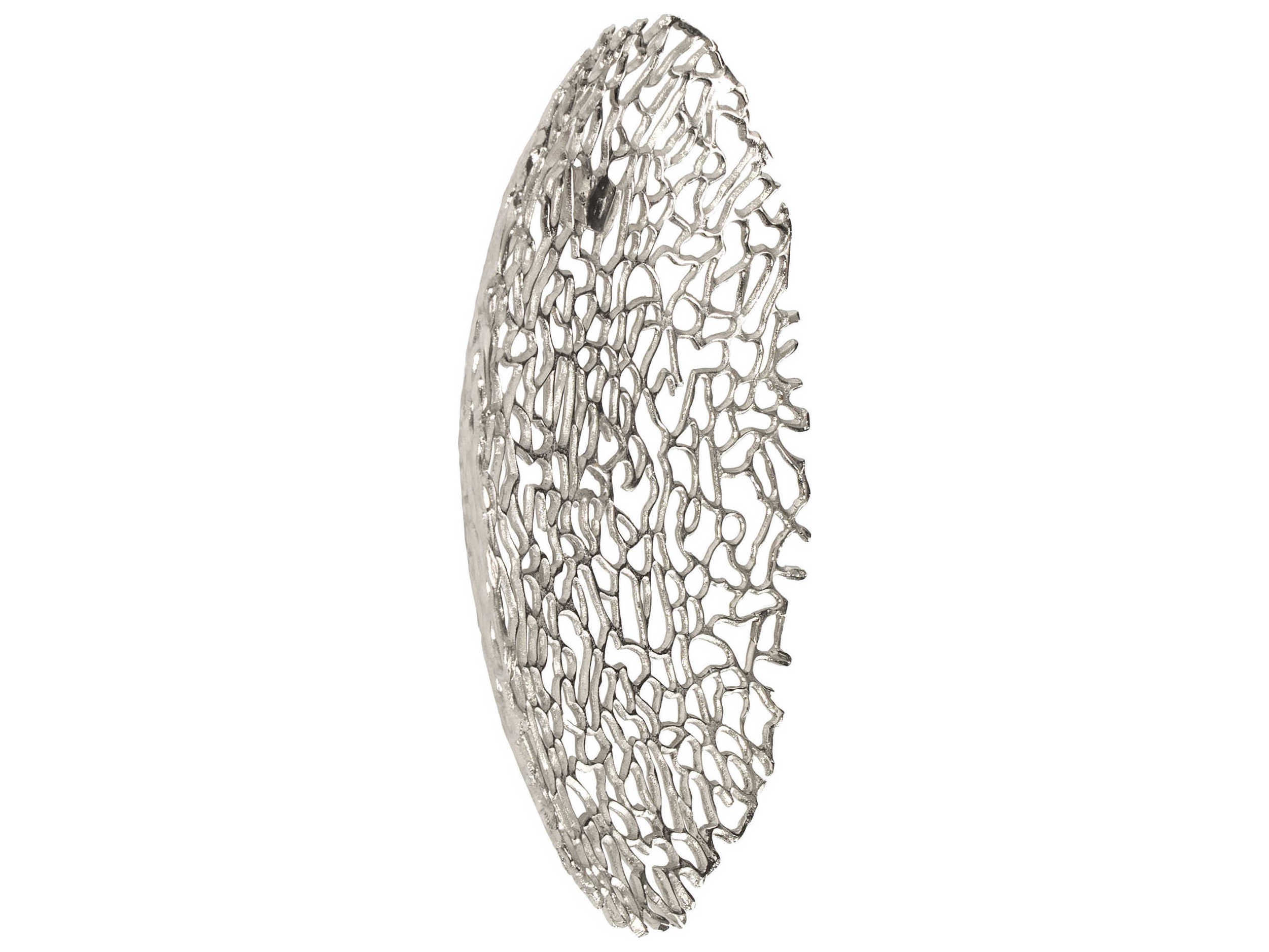 Howard Elliott Open Work Silver Metal Wall Art