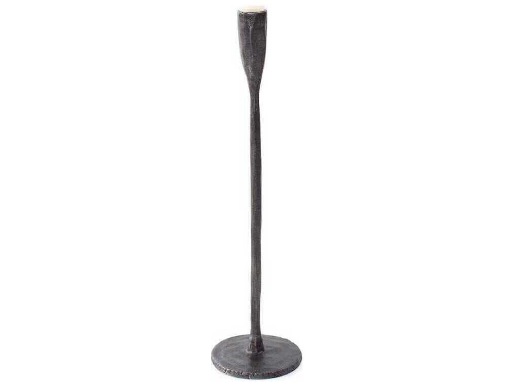 Howard Elliott Asher Ebony Sculpted Candle Holder