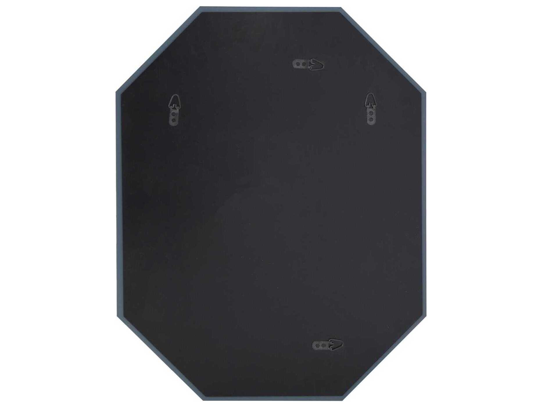 Howard Elliott Octagonal Silver Wall Mirror