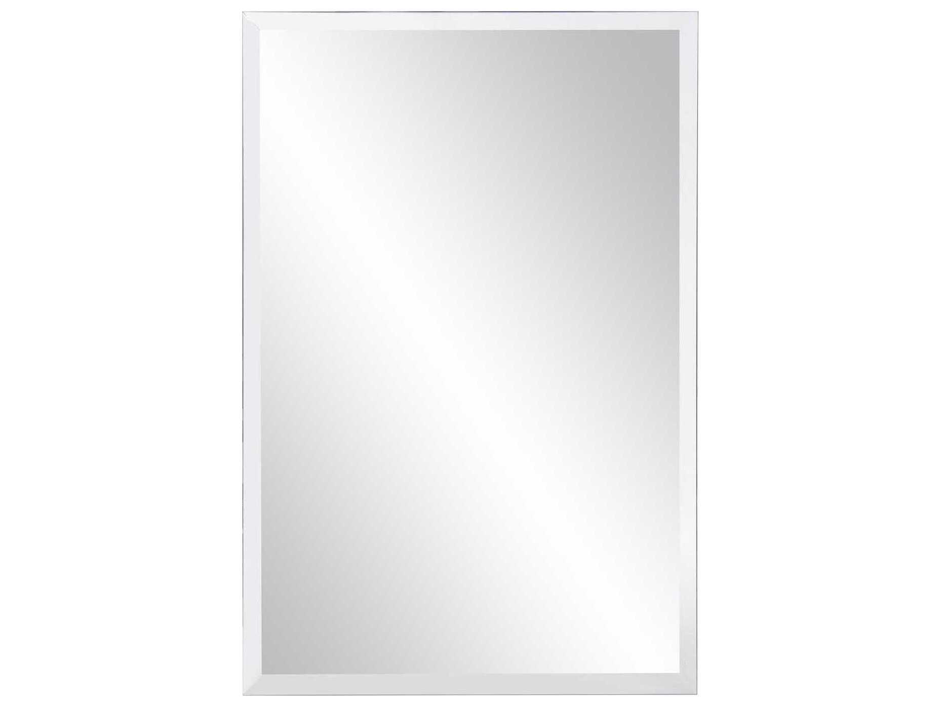 Howard Elliott Silver Rectangular Wall Mirror