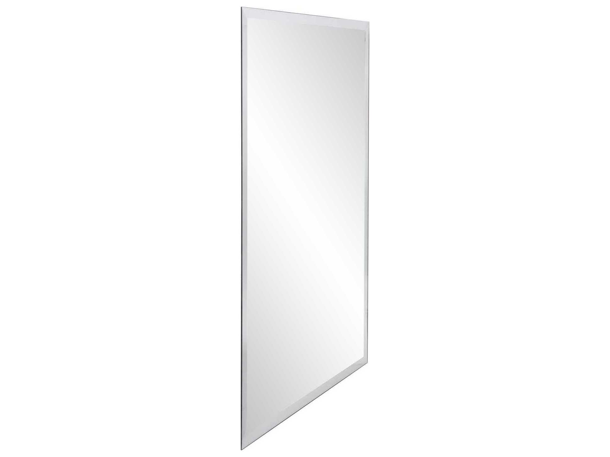 Howard Elliott Silver Rectangular Wall Mirror
