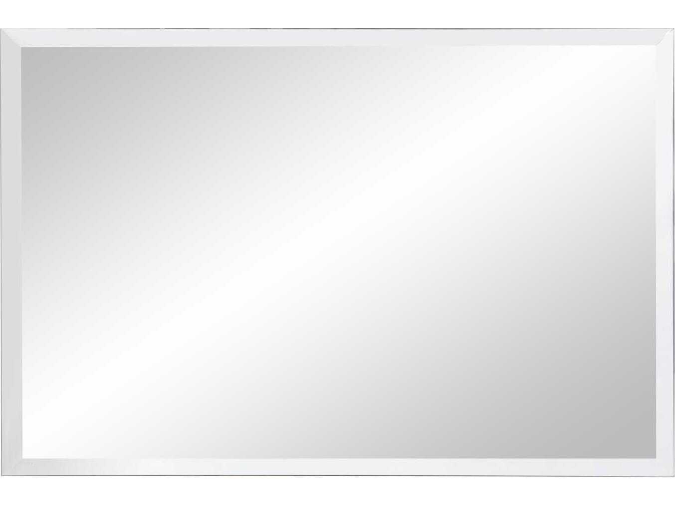 Howard Elliott Silver Rectangular Wall Mirror