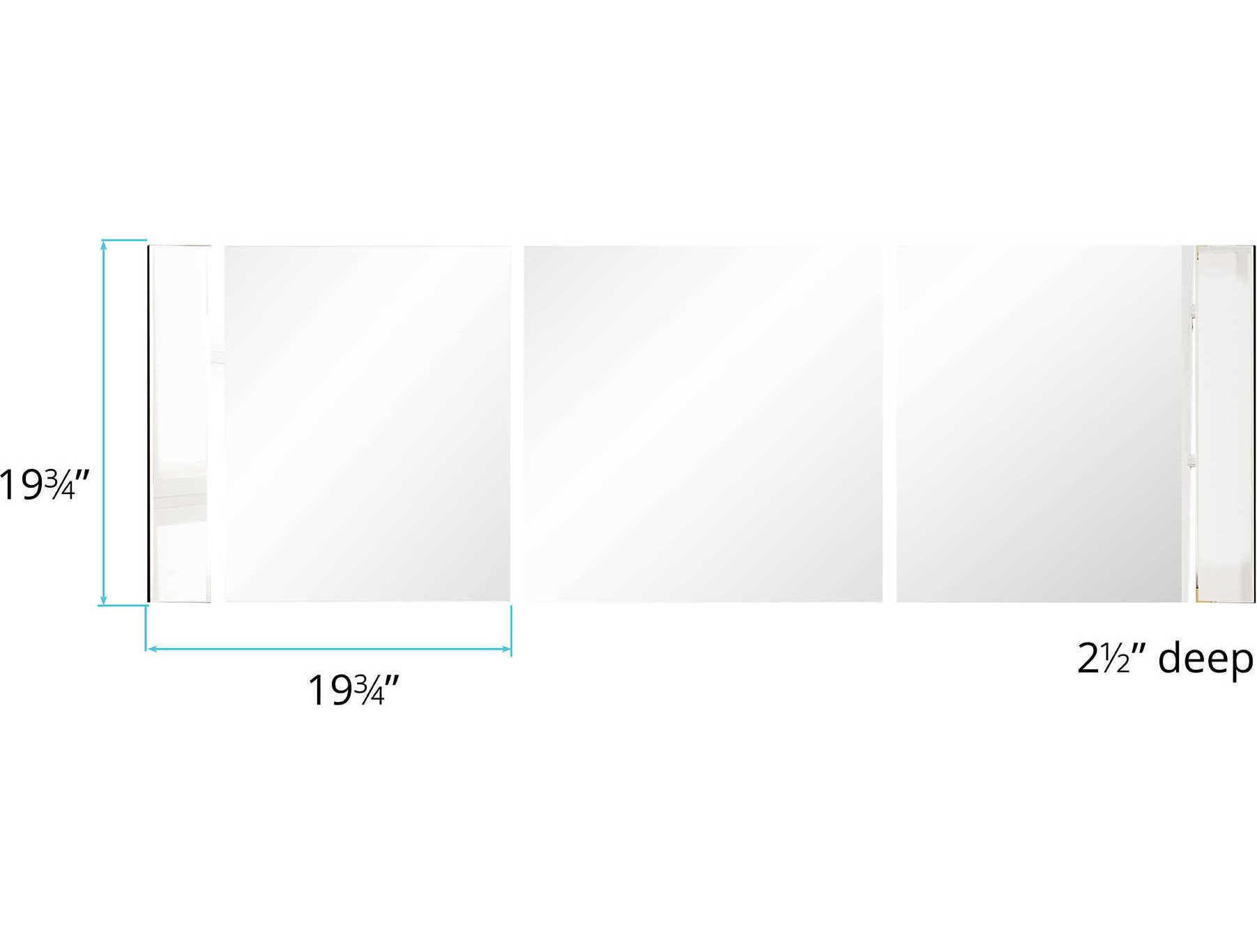 Howard Elliott Grid Square Wall Mirror