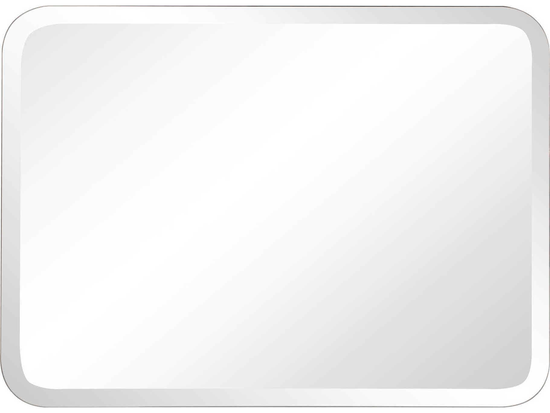 Howard Elliott Frameless Rectangular Wall Mirror