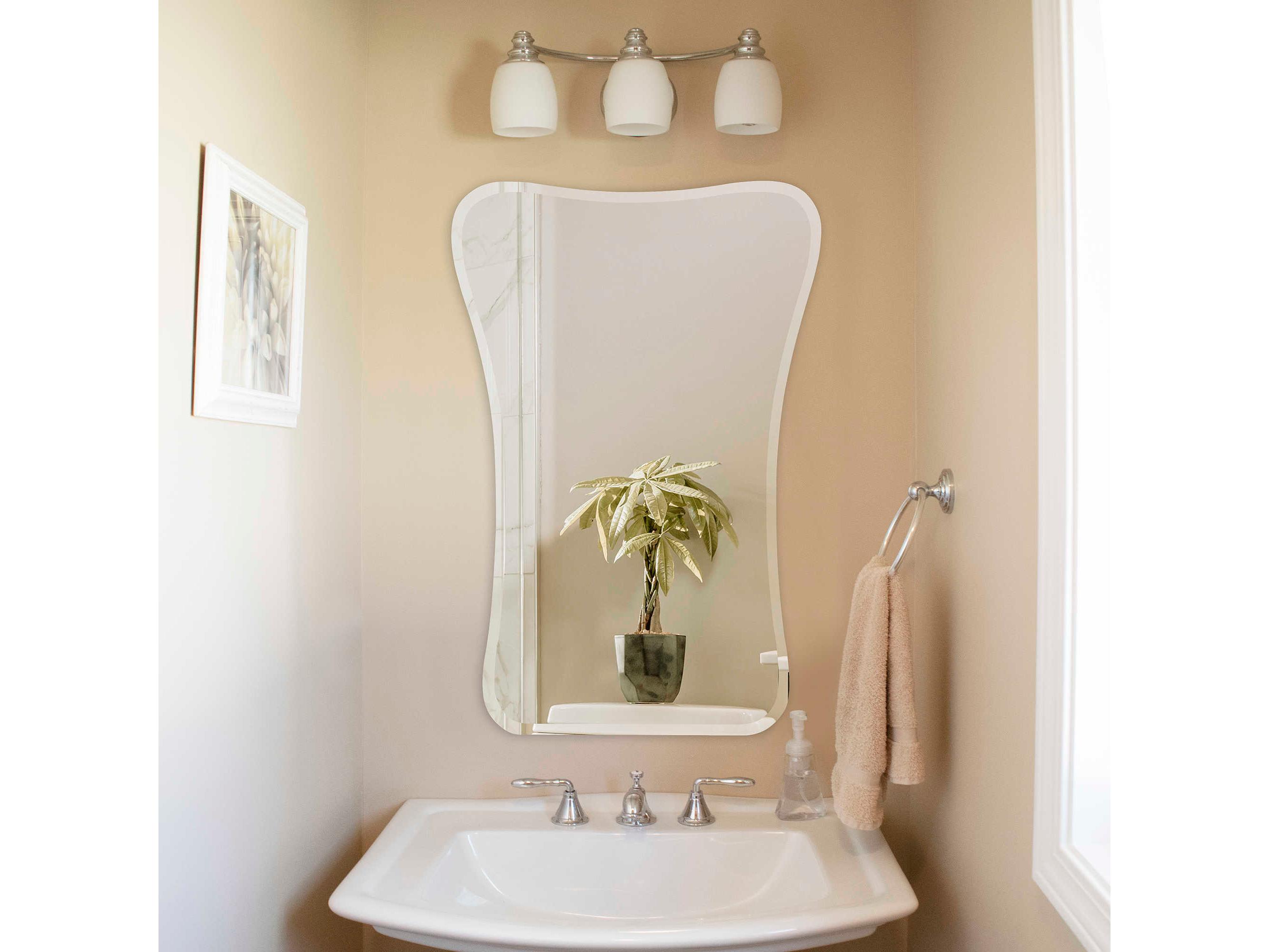 Howard Elliott Frameless Wall Mirror