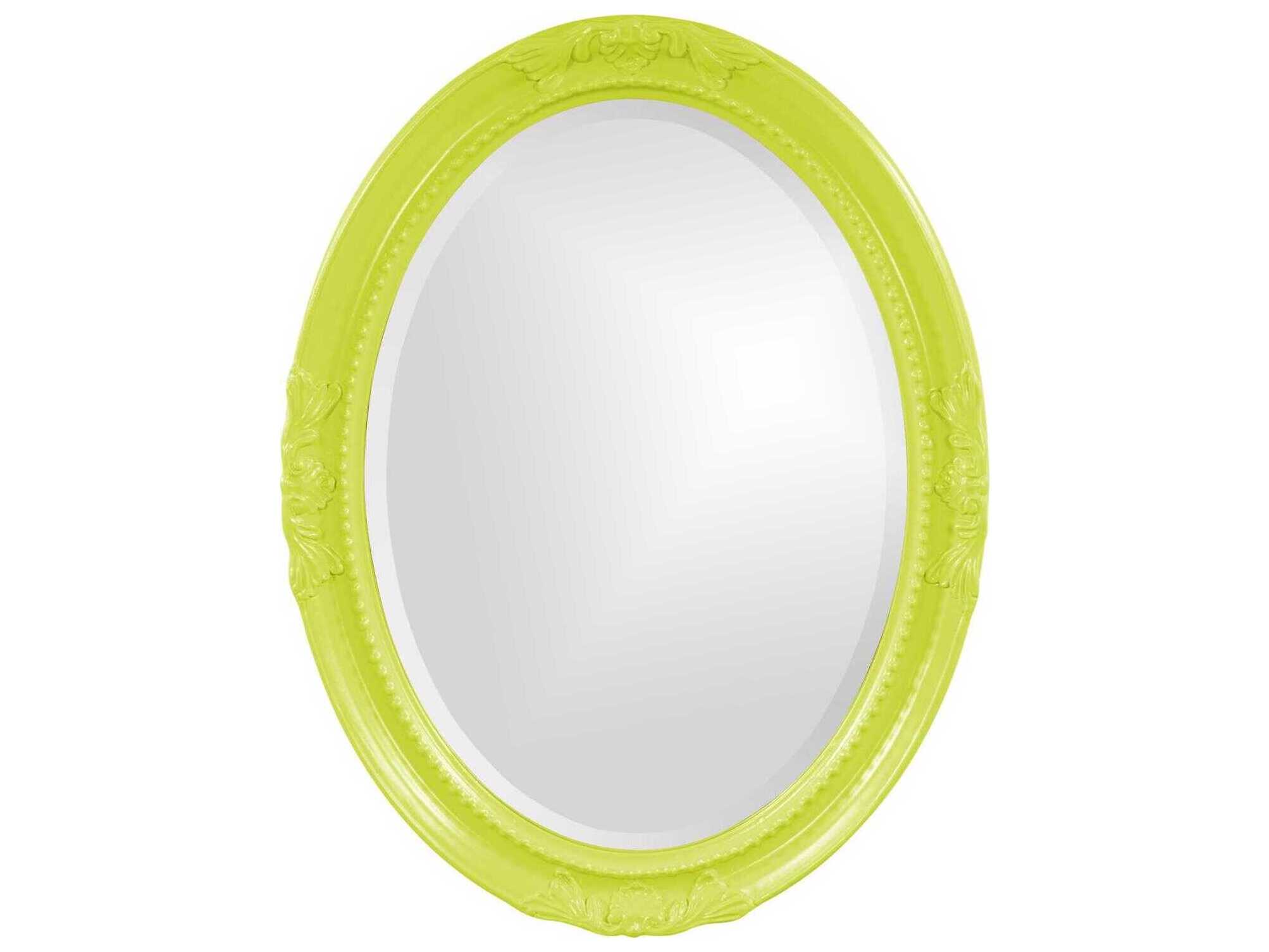 Howard Elliott Queen Ann Oval Wall Mirror