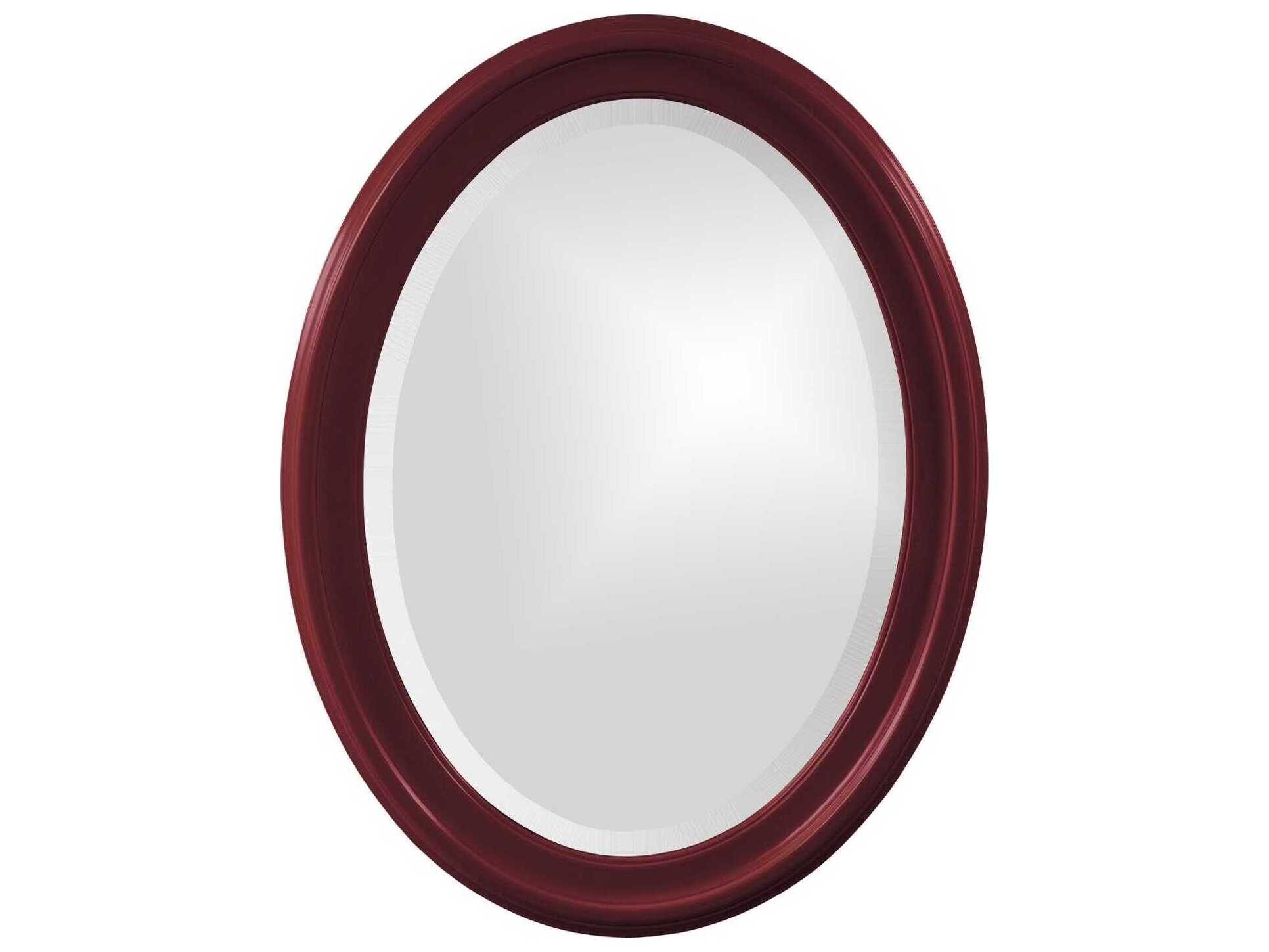Howard Elliott George Oval Wall Mirror