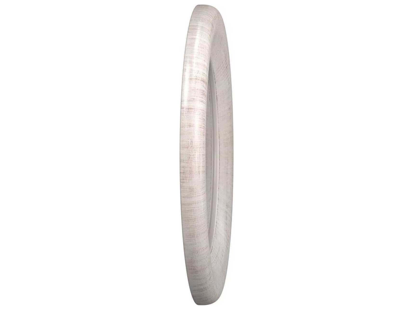 Howard Elliott Jareth Ivory Round Wall Mirror