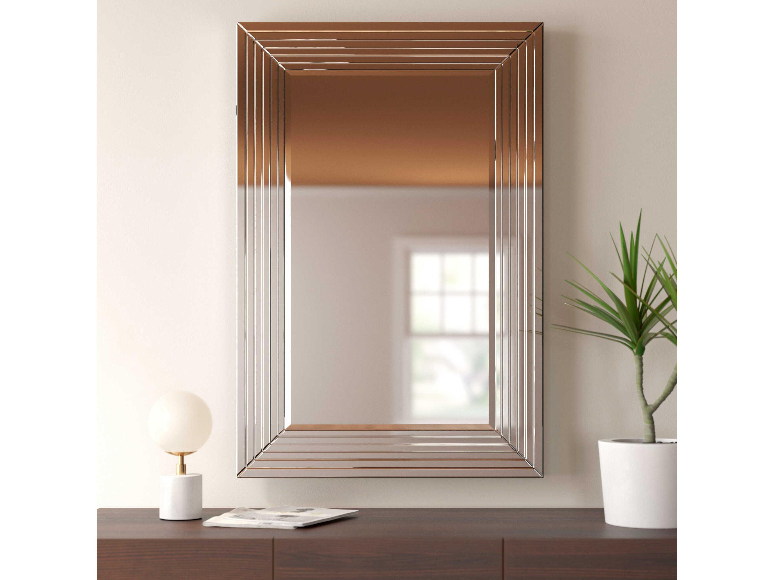 Howard Elliott Lenox Rectangular Wall Mirror
