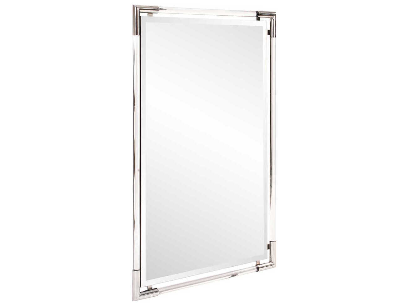 Howard Elliott Elsie Clear Rectangular Wall Mirror