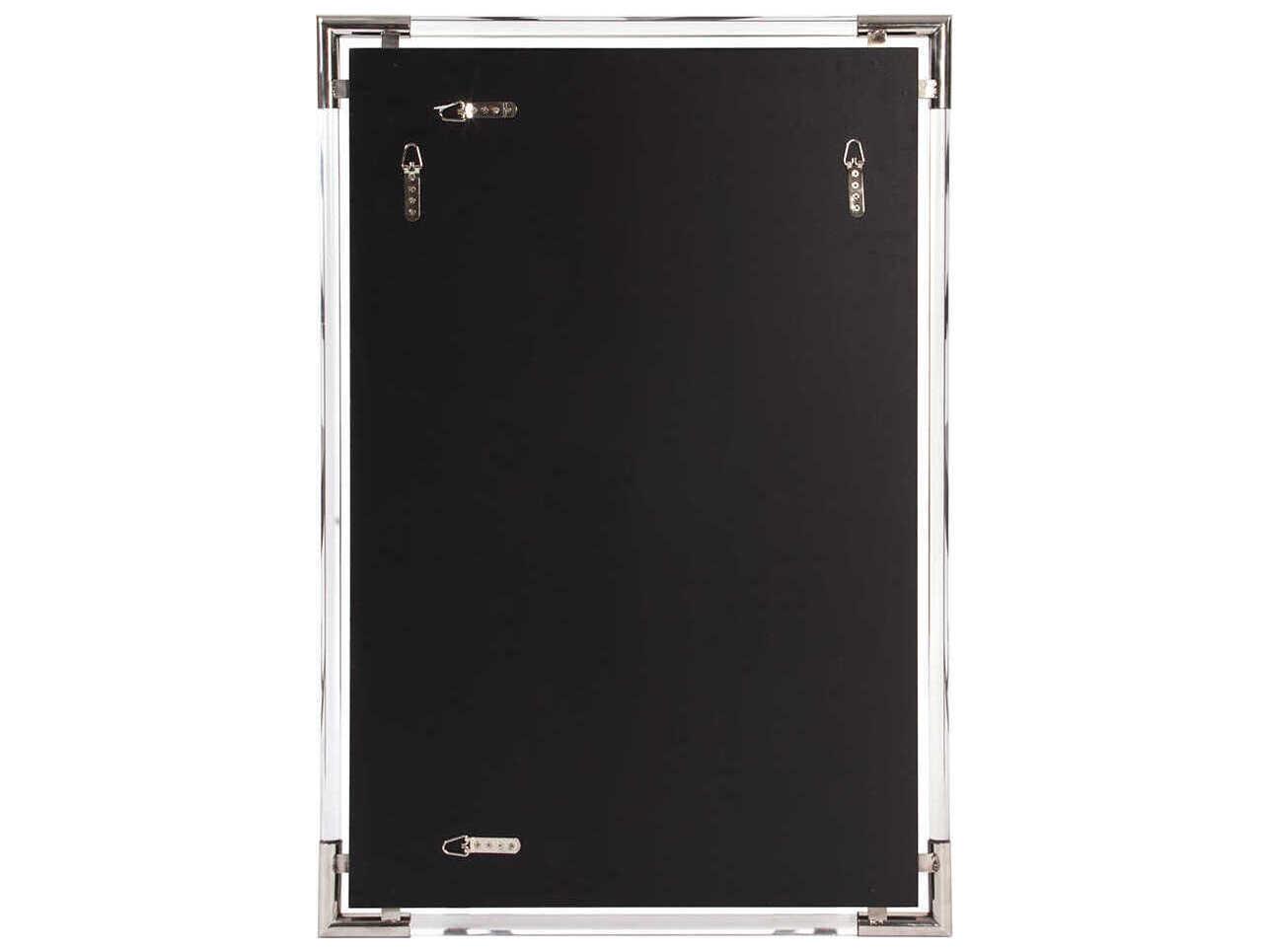 Howard Elliott Elsie Clear Rectangular Wall Mirror