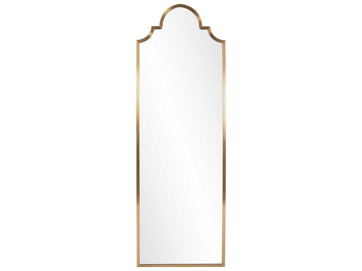 Howard Elliott Czar Brass Wall Mirror
