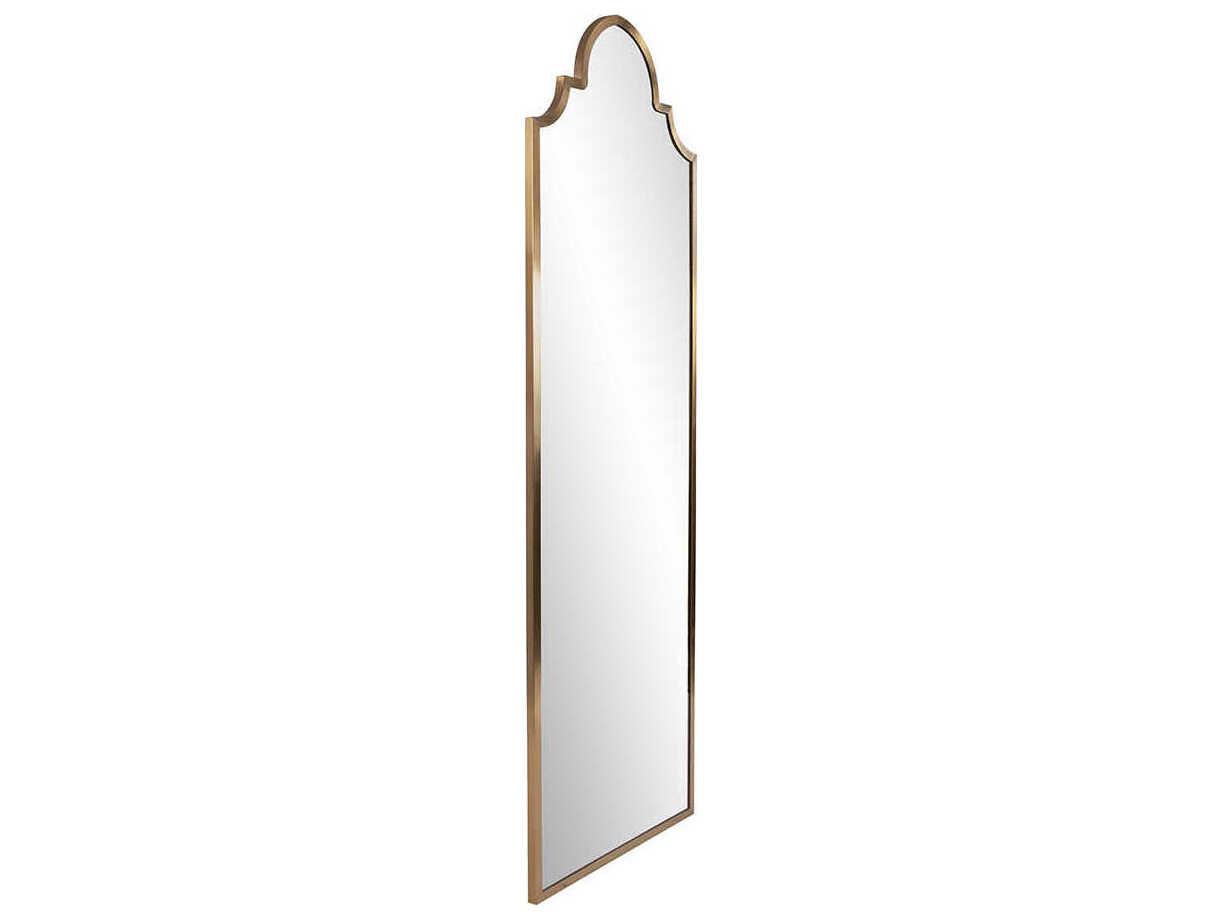Howard Elliott Czar Brass Wall Mirror