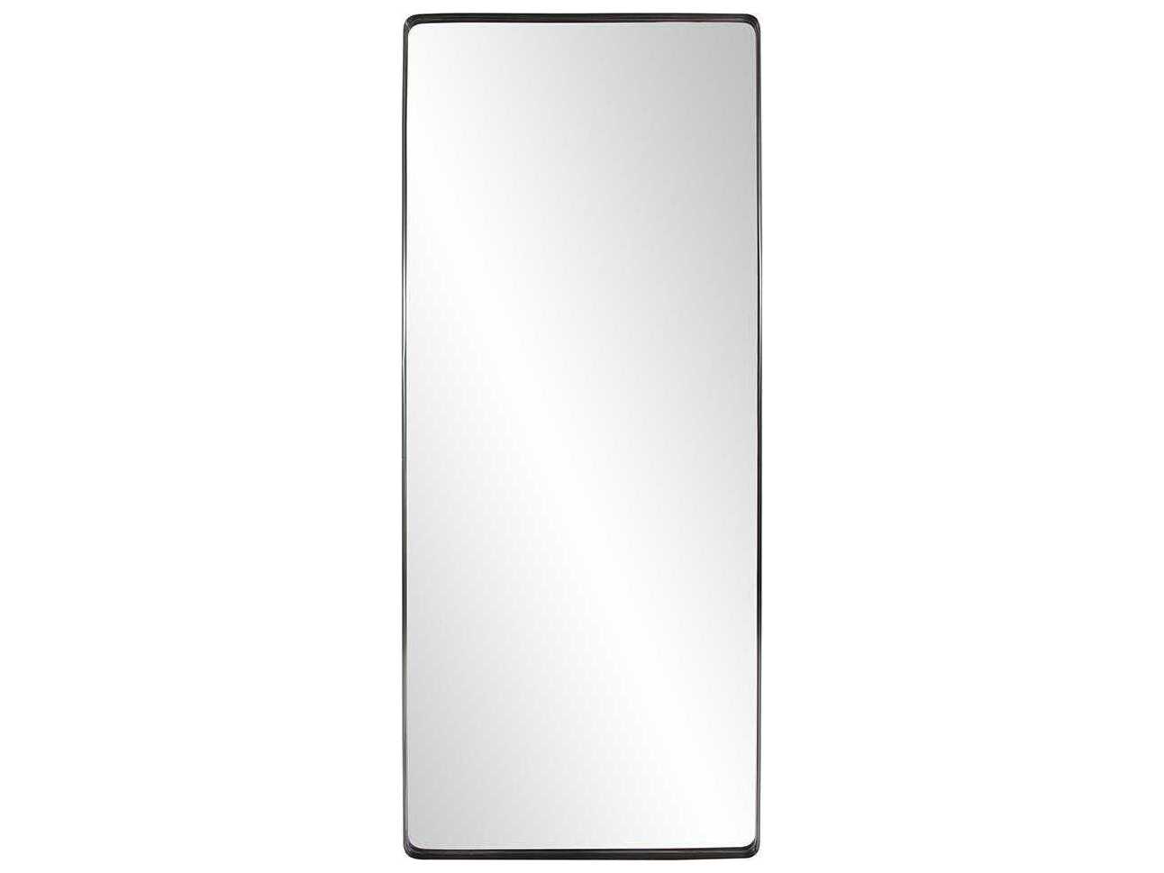 Howard Elliott Steele Oversize Black Rectangular Wall Mirror