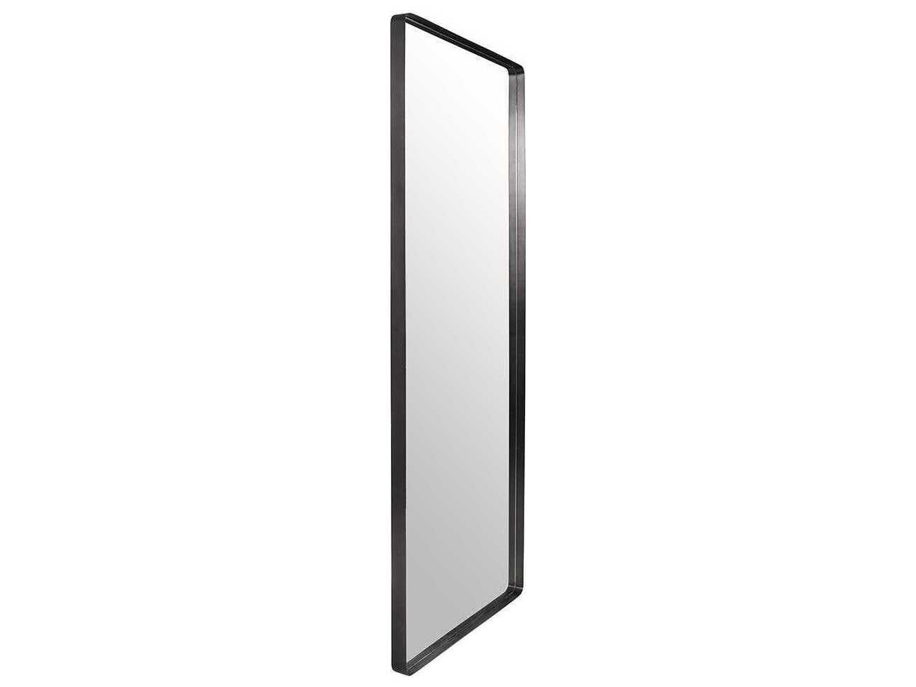 Howard Elliott Steele Oversize Black Rectangular Wall Mirror
