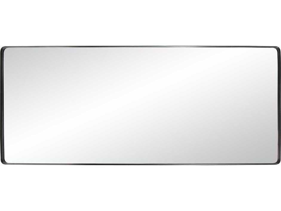 Howard Elliott Steele Oversize Black Rectangular Wall Mirror