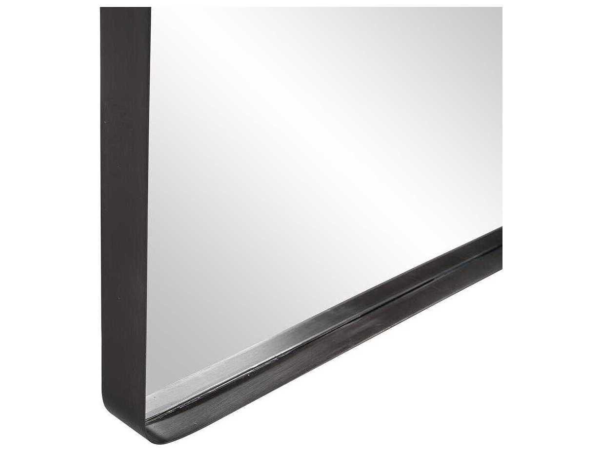 Howard Elliott Steele Oversize Black Rectangular Wall Mirror