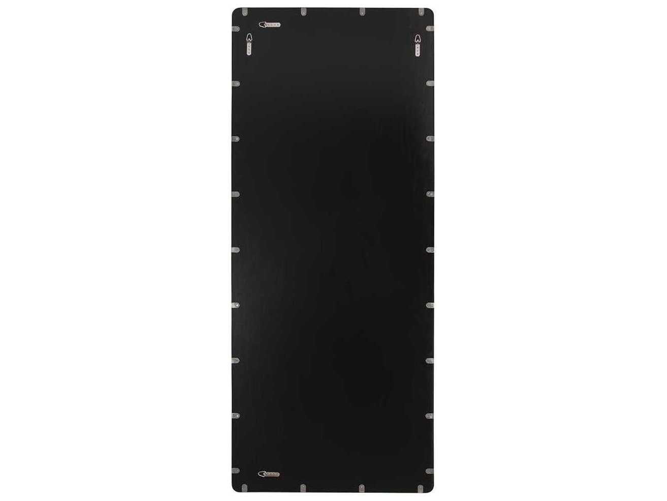 Howard Elliott Steele Oversize Black Rectangular Wall Mirror