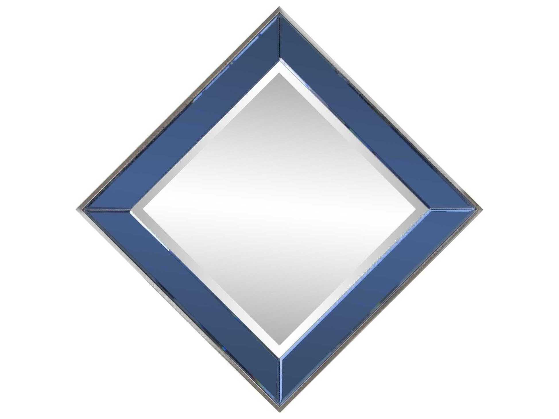 Howard Elliott Devon Blue Square Wall Mirror