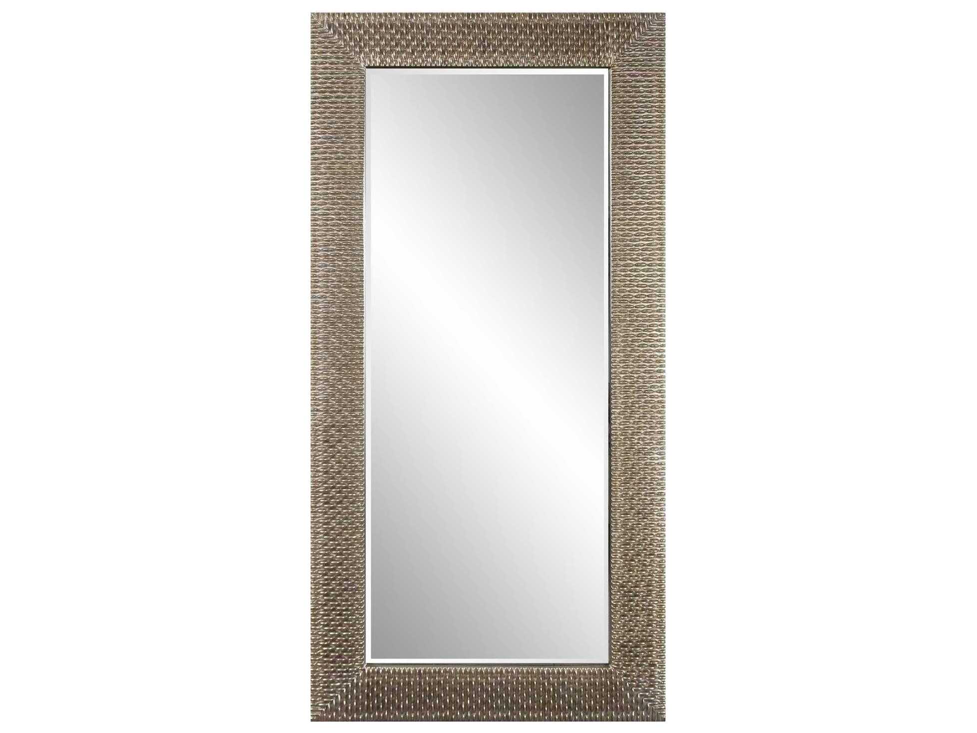 Howard Elliott Bergman Champagne Rectangular Wall Mirror