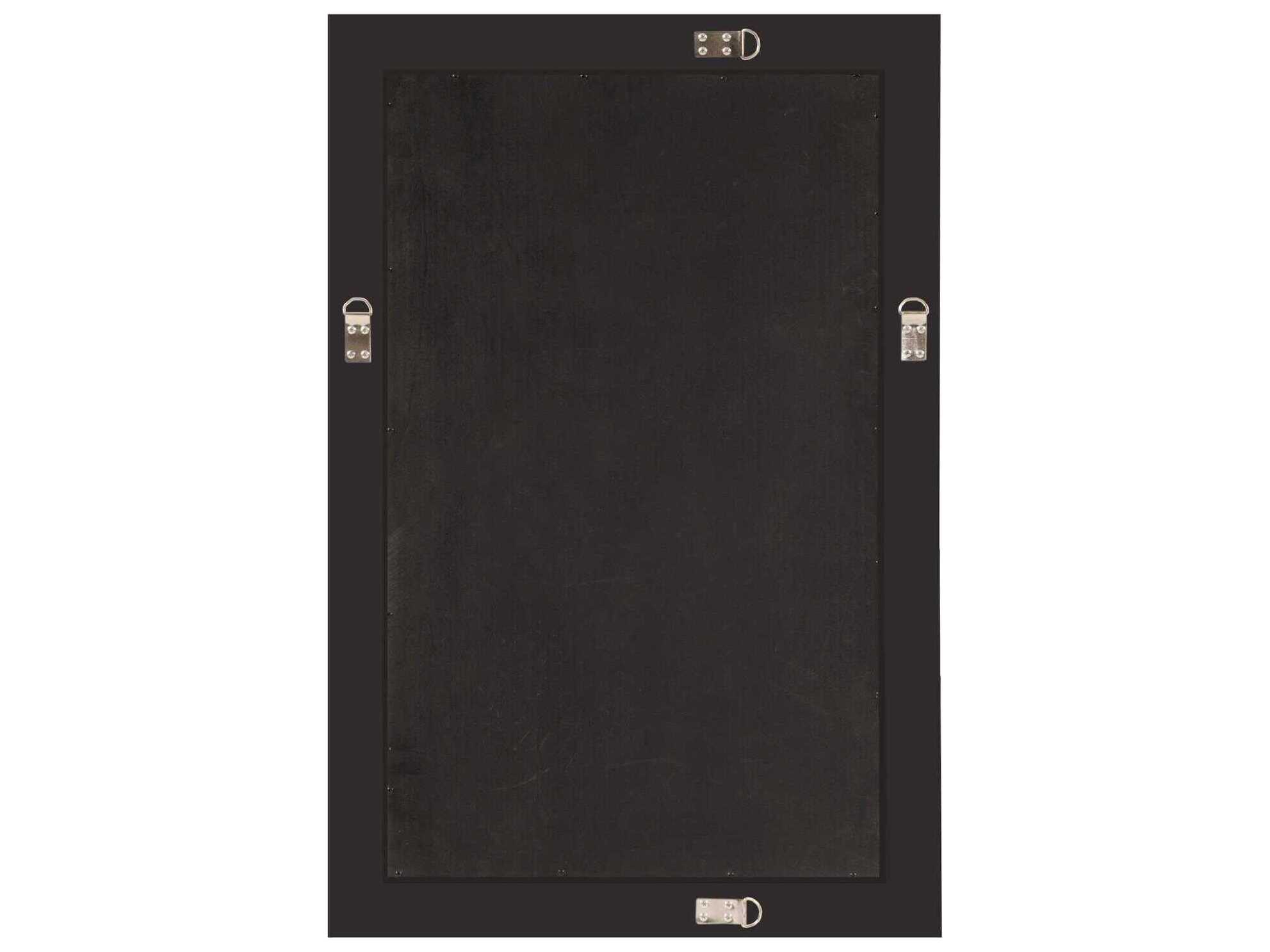 Howard Elliott Queen Ann Antique Gold Leaf Rectangular Wall Mirror