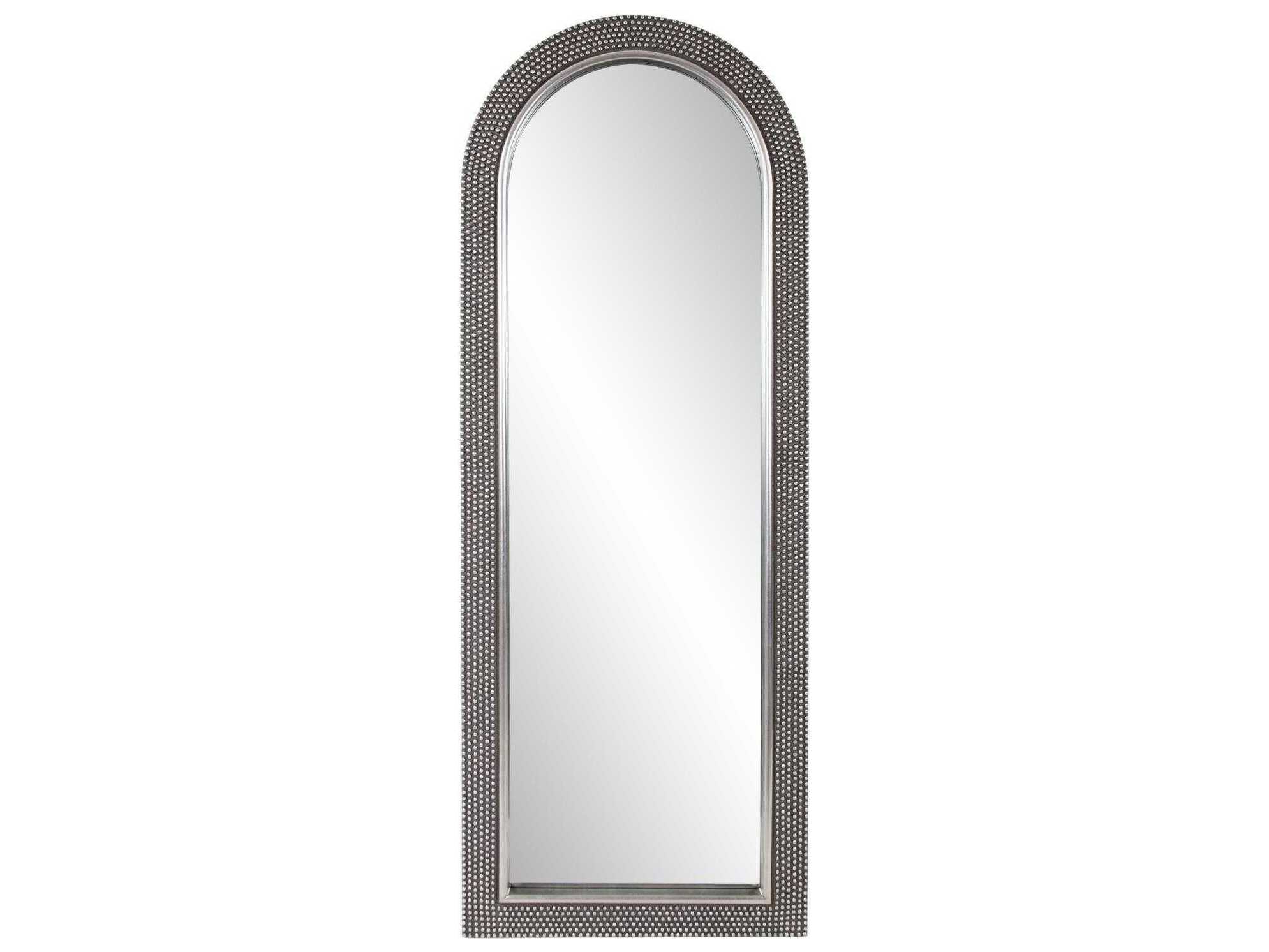 Howard Elliott Yukon Arched Smokey Gray Wall Mirror