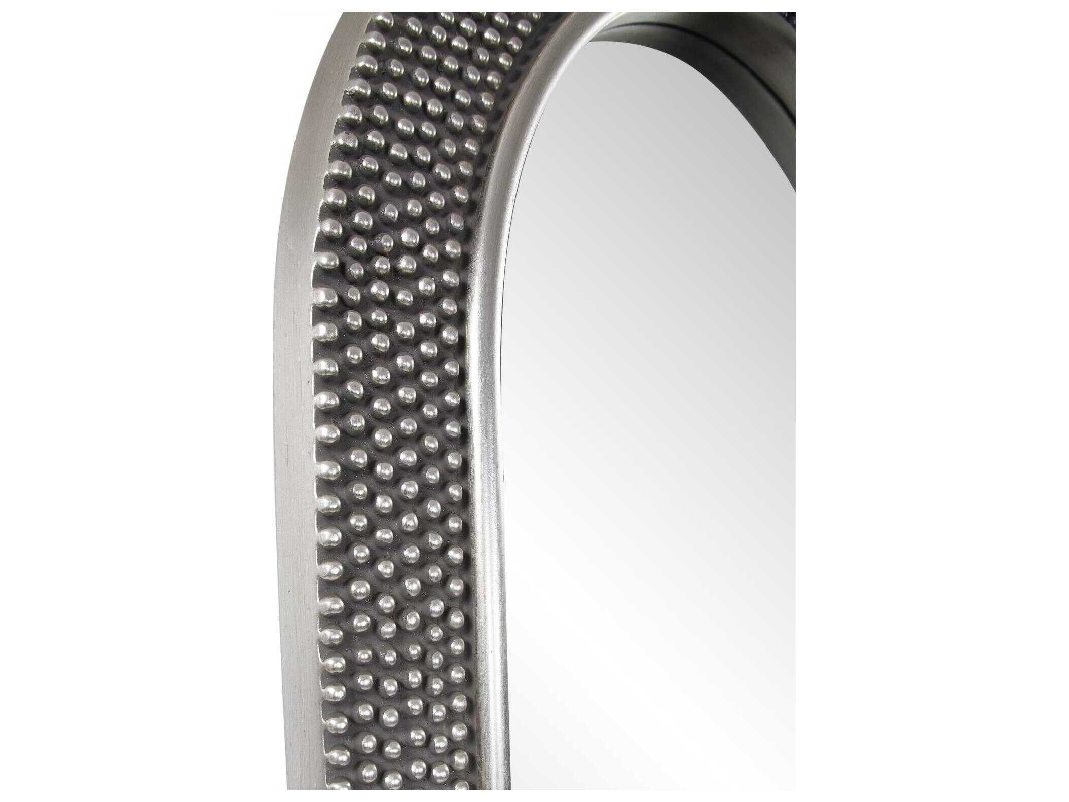 Howard Elliott Yukon Arched Smokey Gray Wall Mirror