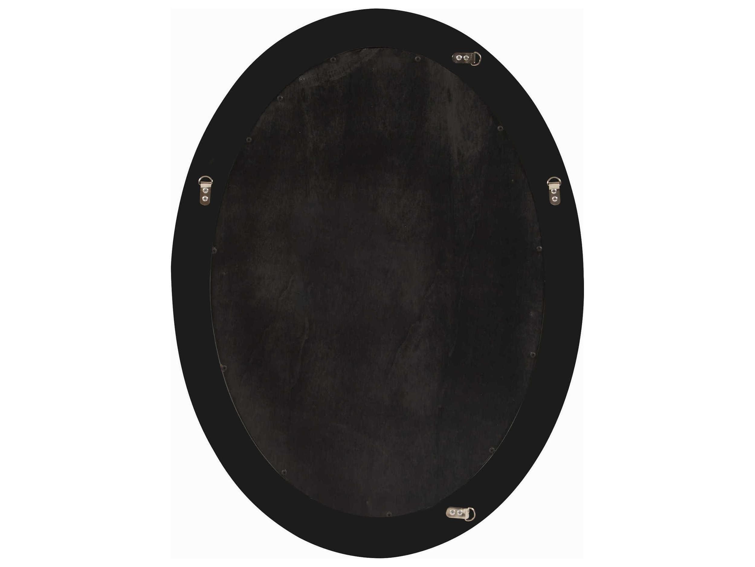 Howard Elliott Nero Country Gold Oval Wall Mirror