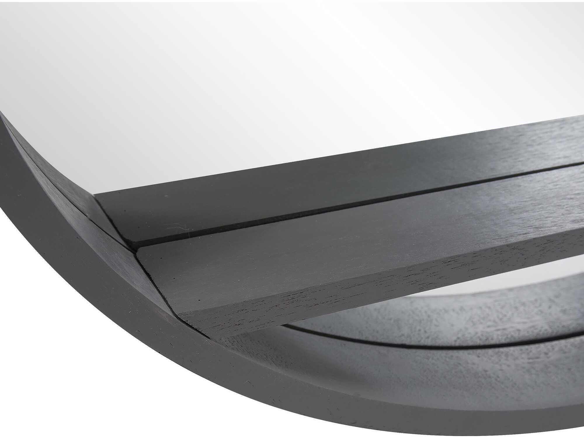 Howard Elliott Ackley Slate Oval Wall Mirror