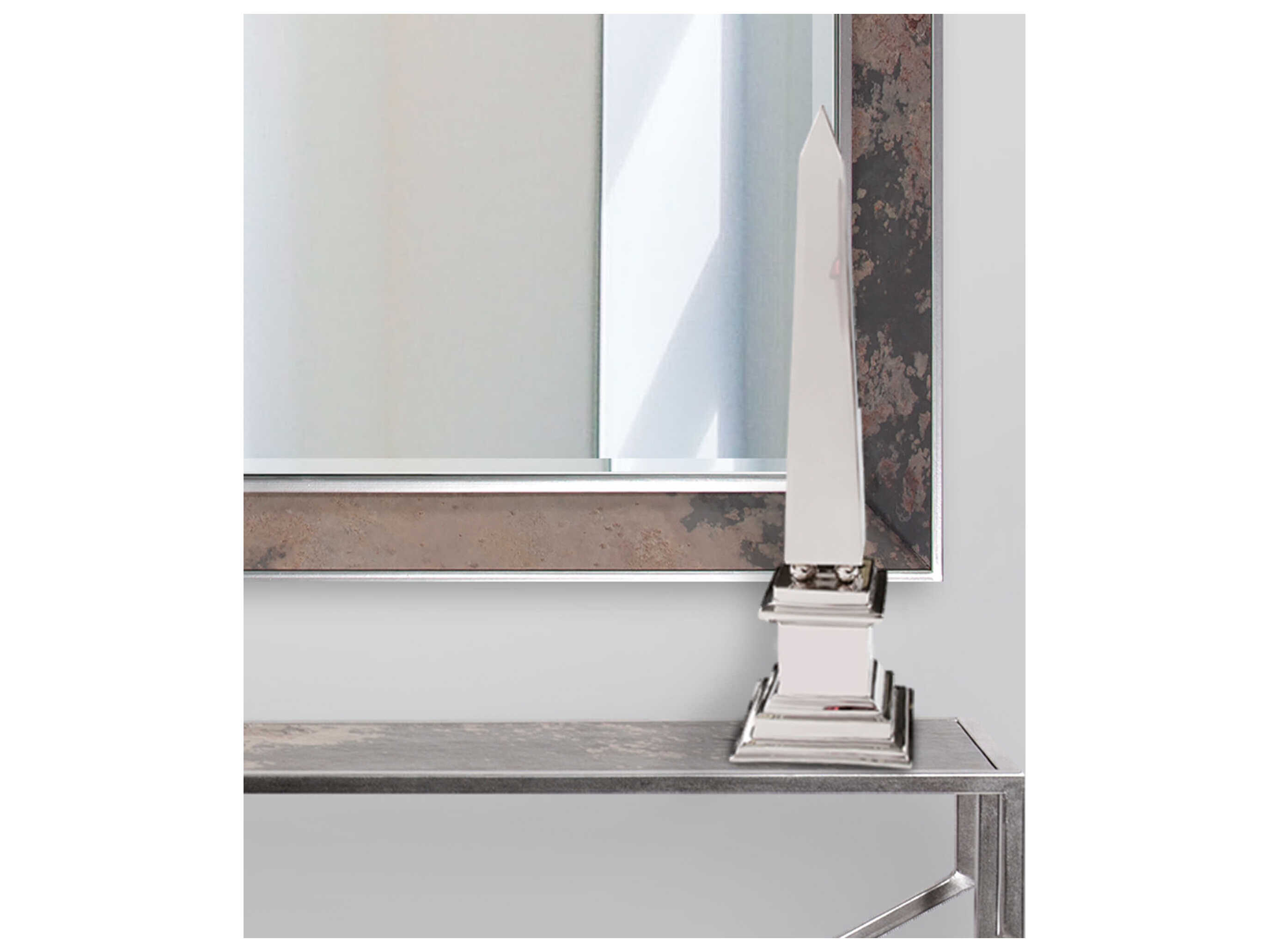 Howard Elliott Silver Stainless Steel Obelisk