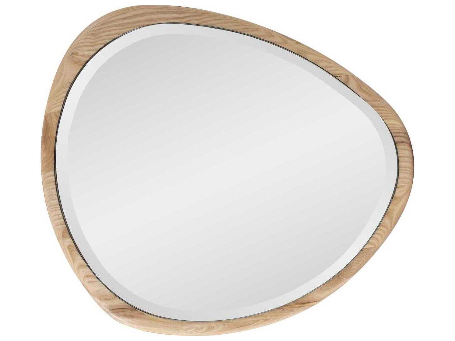 Howard Elliott Dragmar Wooden Brown Wall Mirror