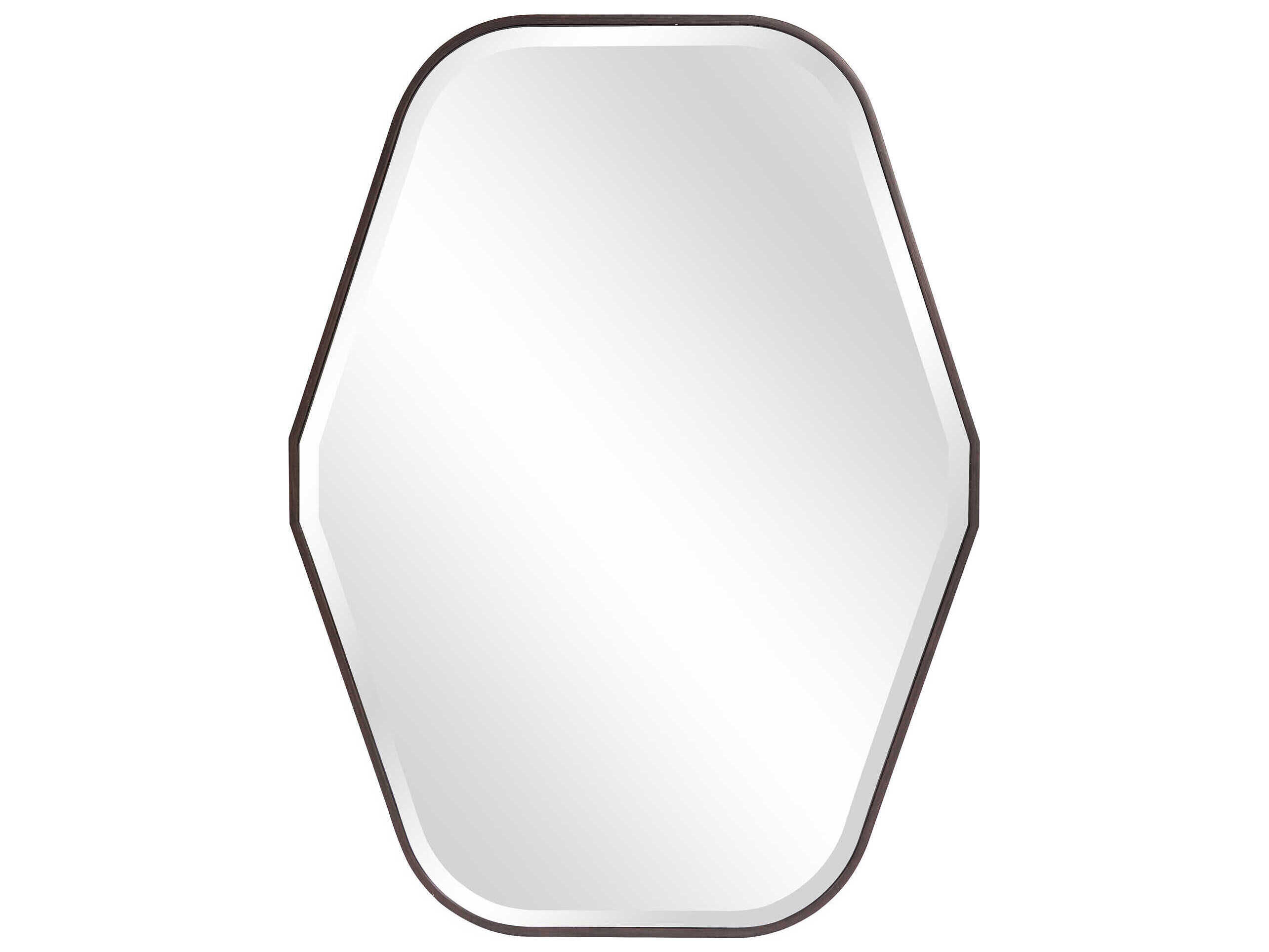 Howard Elliott Delmar Espresso Wall Mirror