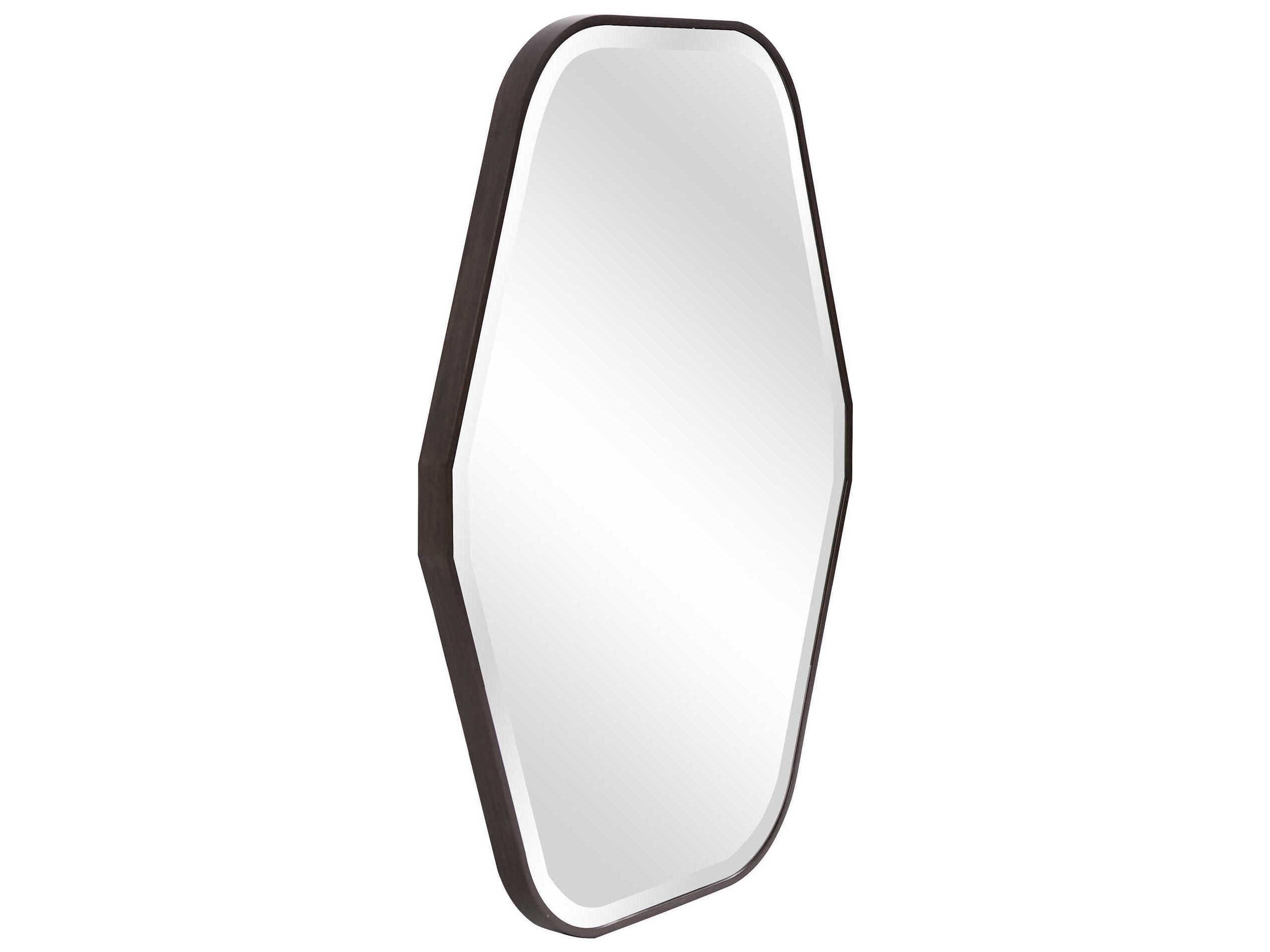 Howard Elliott Delmar Espresso Wall Mirror