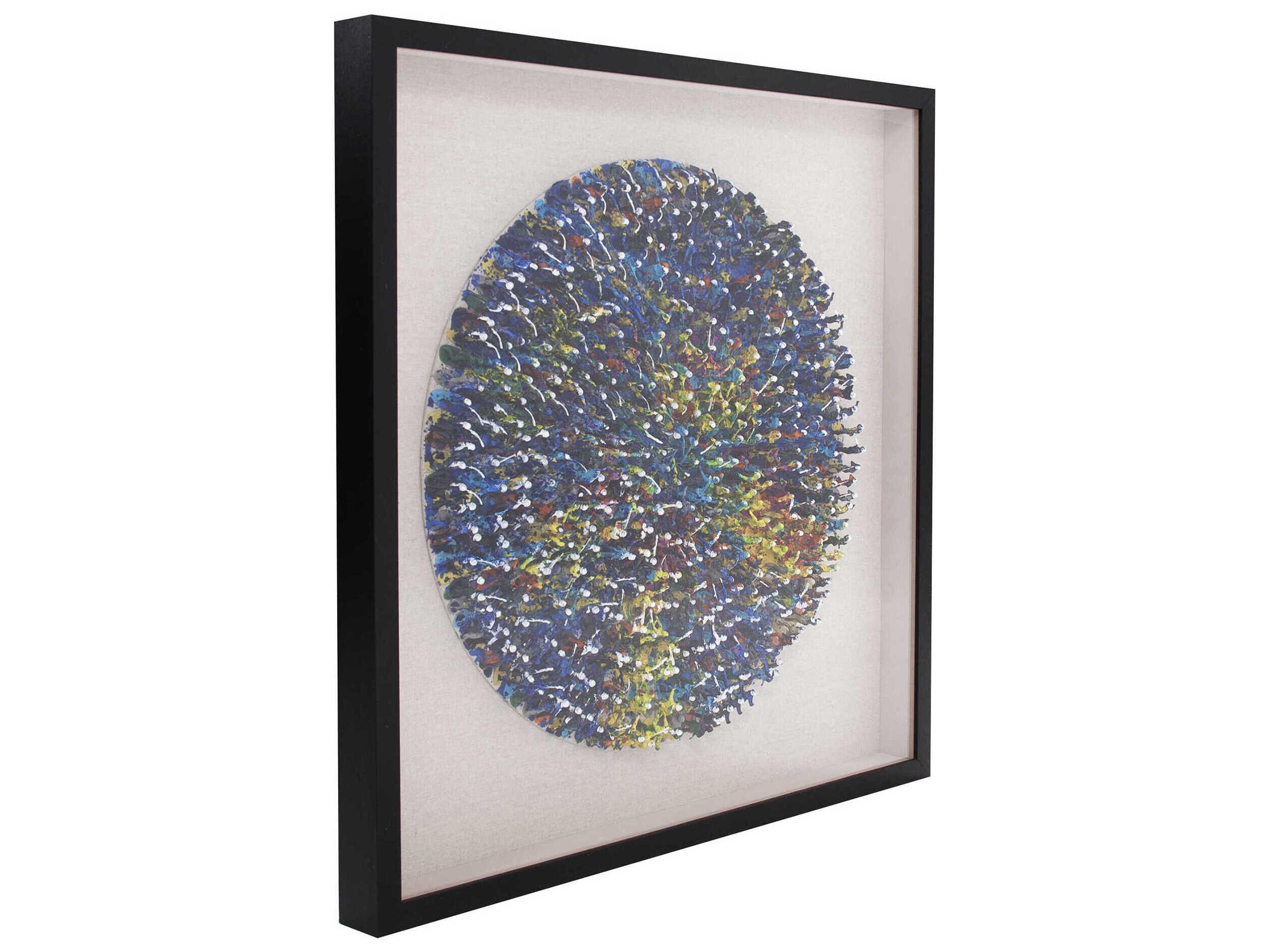 Howard Elliott Toy Soldier Mandala Recycled Wall Art