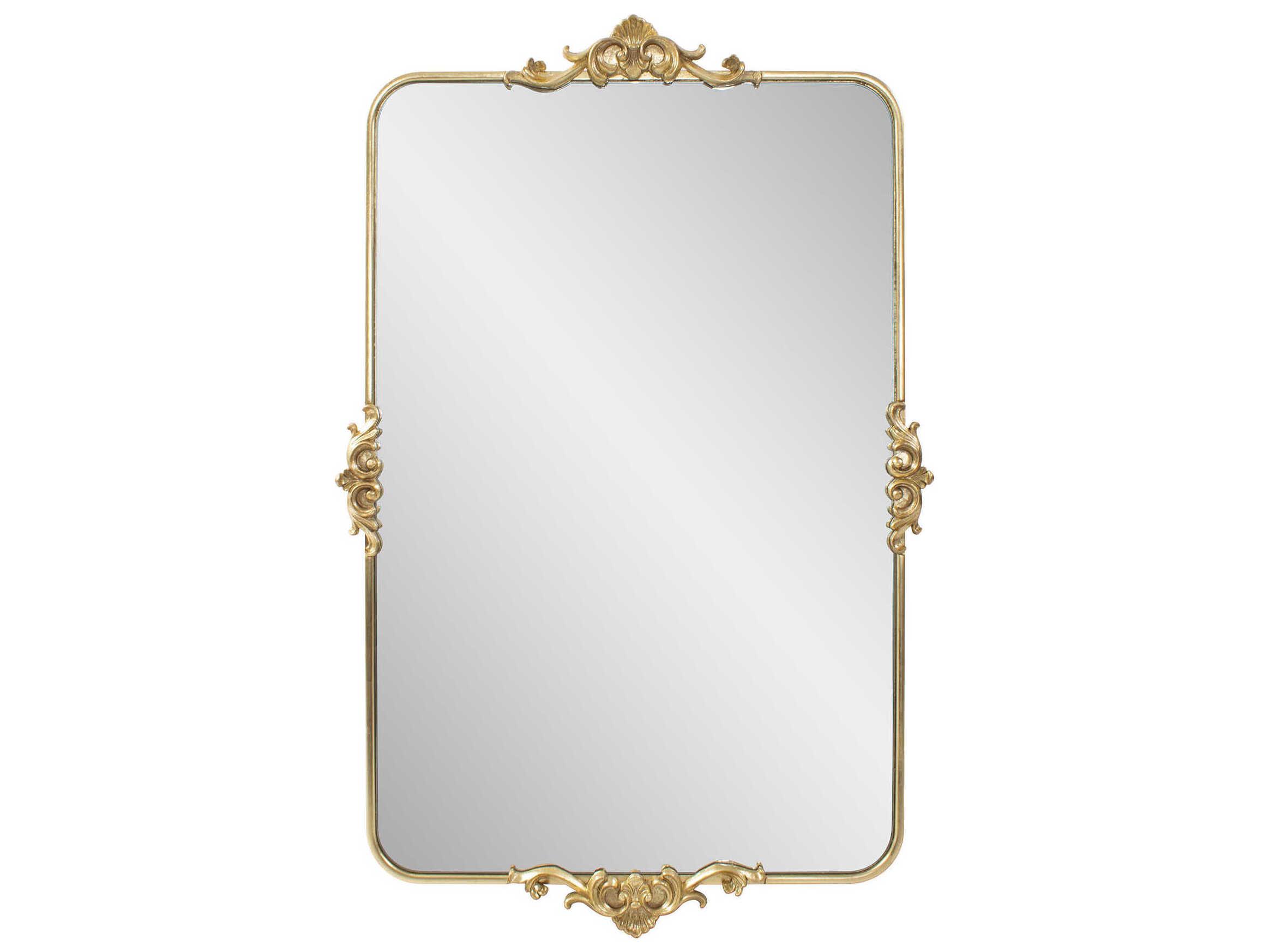 Howard Elliott Wanstead Park Gold Rectangular Wall Mirror